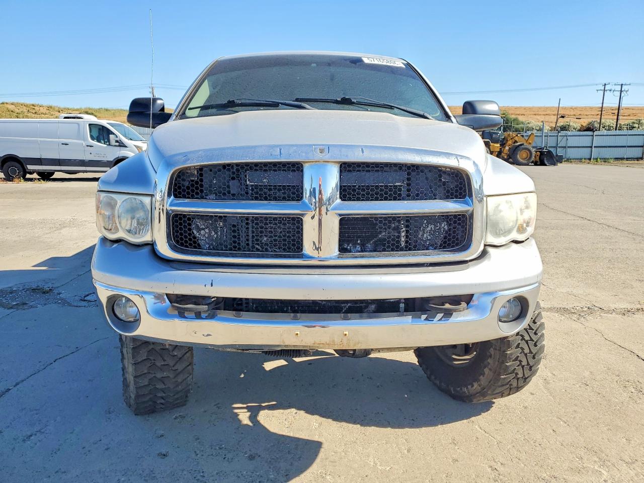 2004 Dodge Ram 2500 St Серебряный vin: 3D7KU28C04G147093