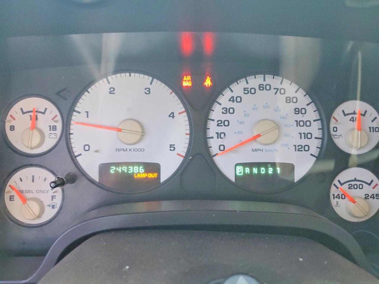 2004 Dodge Ram 2500 St Серебряный vin: 3D7KU28C04G147093