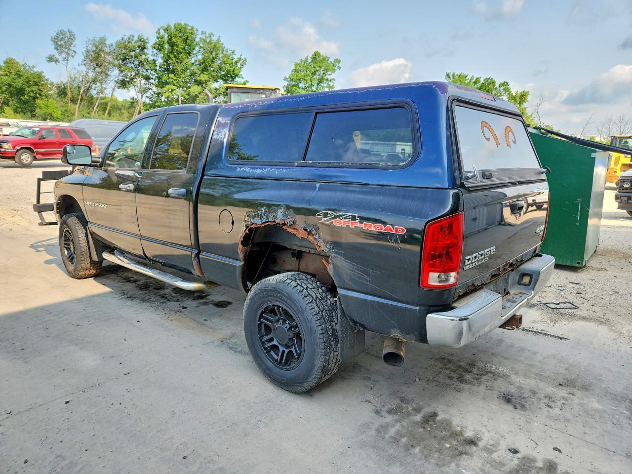2004 Dodge Ram 2500 St Black vin: 3D7KU28C04G232905