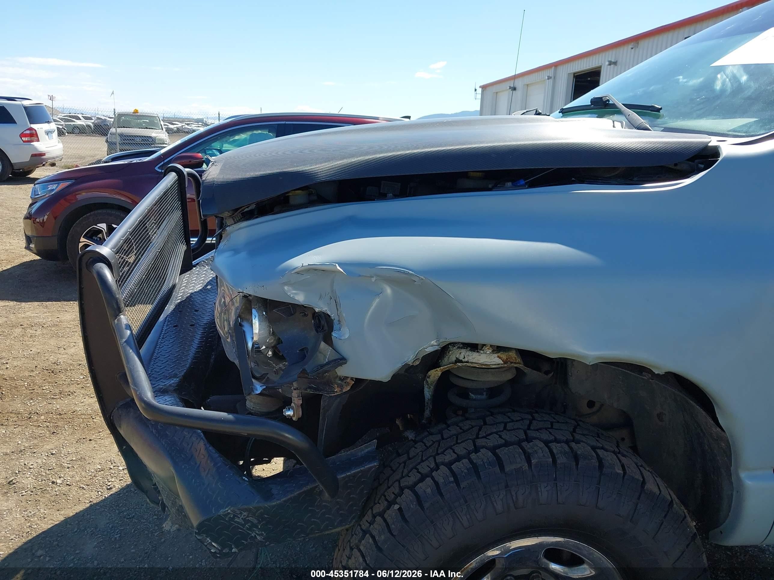 2003 Dodge Ram 2500 Slt/laramie/st Silver vin: 3D7KU28C13G830774