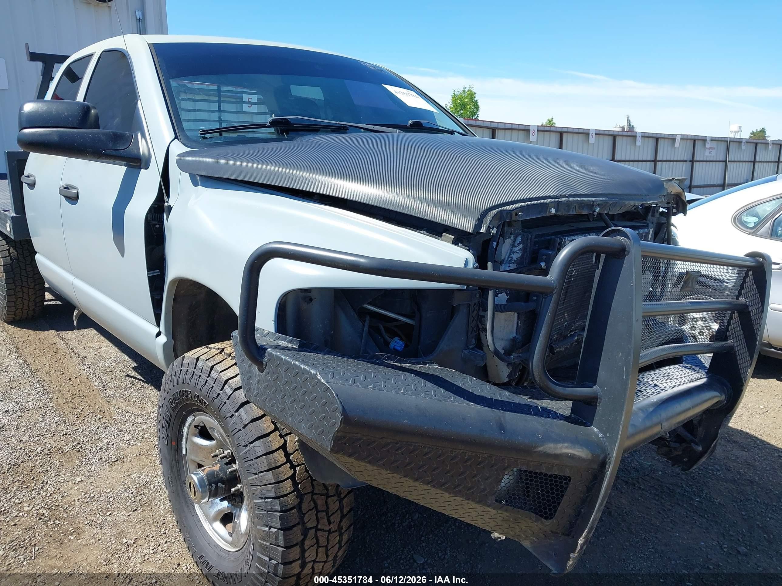 2003 Dodge Ram 2500 Slt/laramie/st Silver vin: 3D7KU28C13G830774