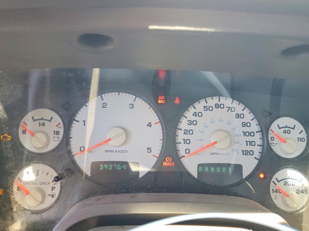 2003 Dodge Ram 2500 St White vin: 3D7KU28C13G836879