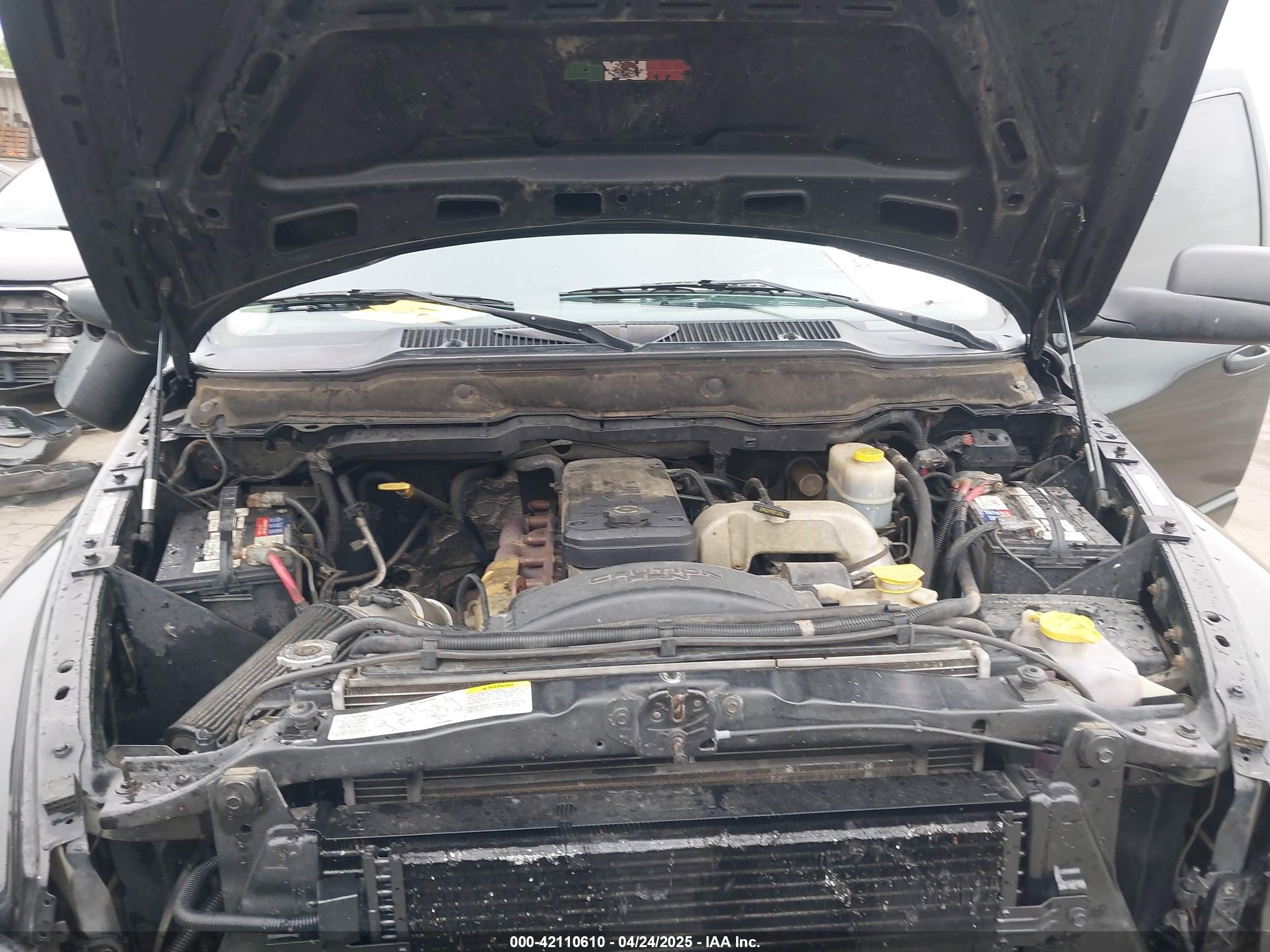 2003 Dodge Ram 2500 Slt/laramie/st Black vin: 3D7KU28C23G847535