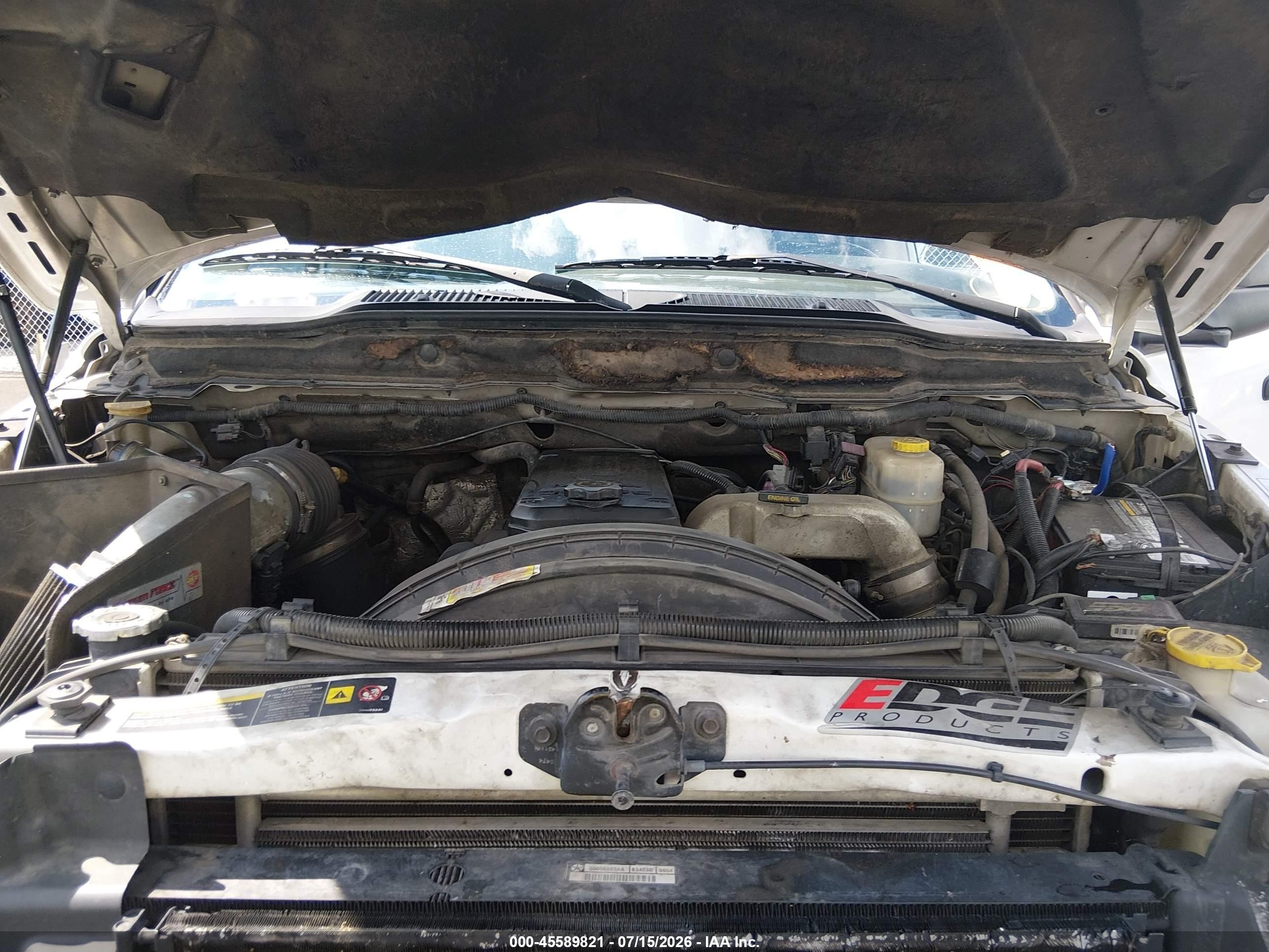 2004 Dodge Ram 2500 Slt/laramie White vin: 3D7KU28C24G220769