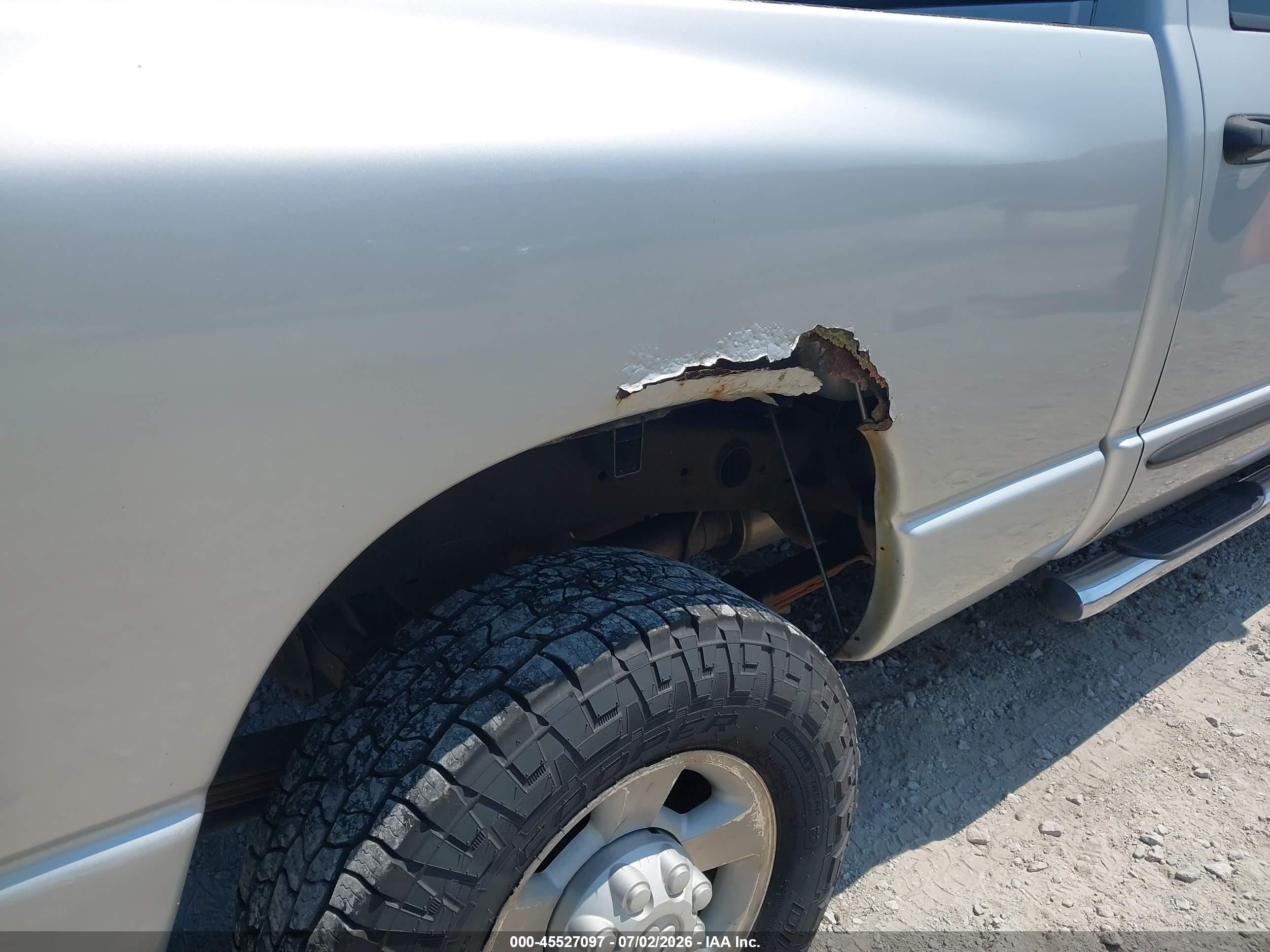 2004 Dodge Ram 2500 Slt/laramie Silver vin: 3D7KU28C24G220917