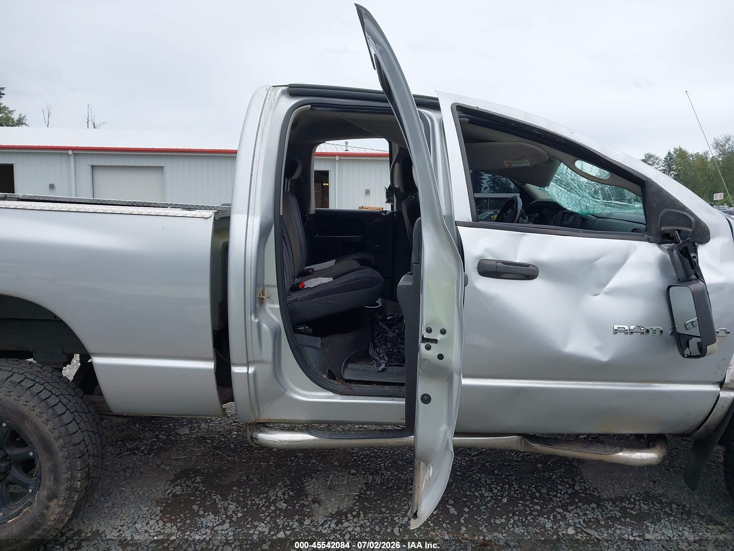 2004 Dodge Ram 2500 Slt/laramie Silver vin: 3D7KU28C34G204998