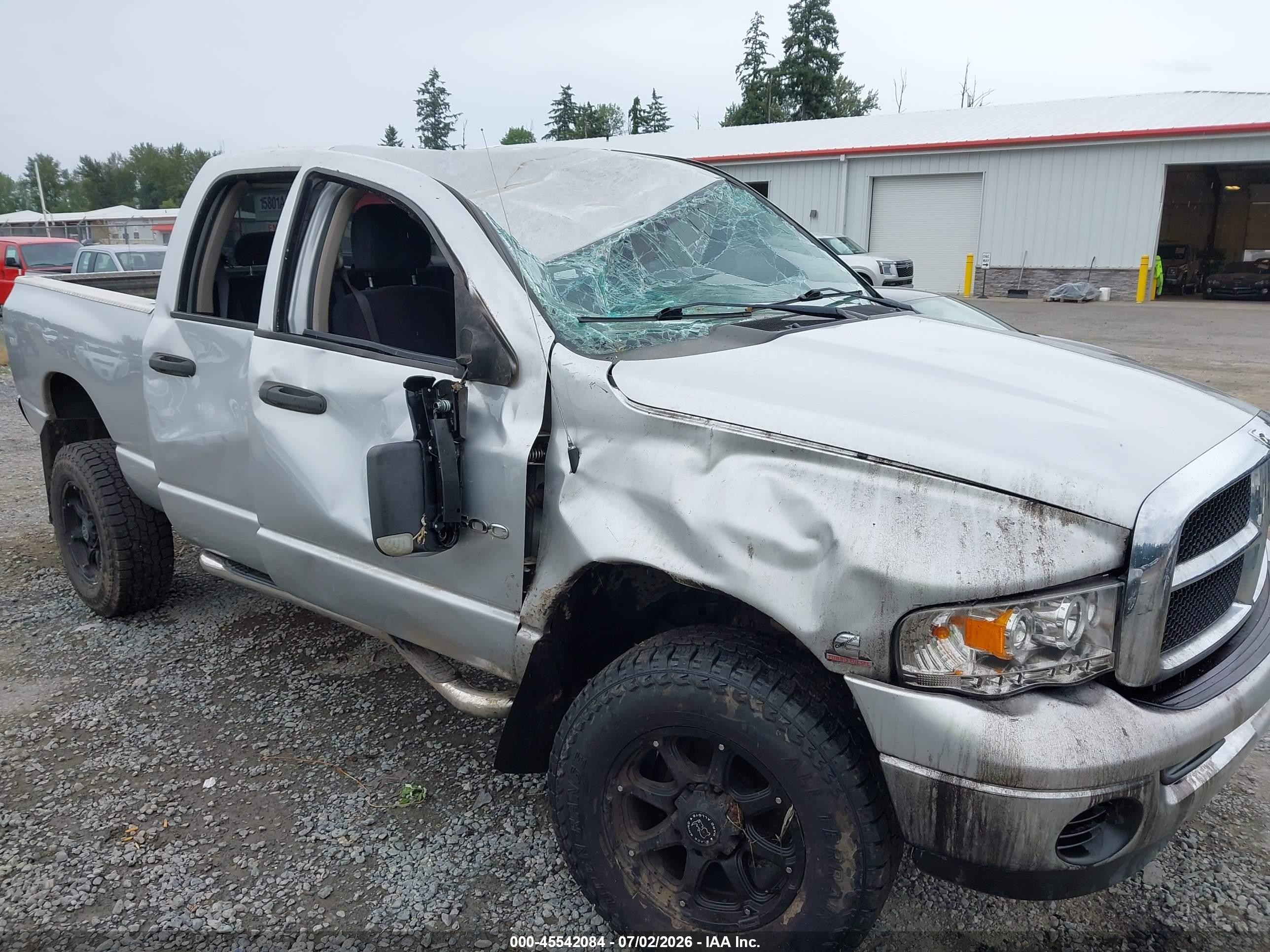 2004 Dodge Ram 2500 Slt/laramie Silver vin: 3D7KU28C34G204998