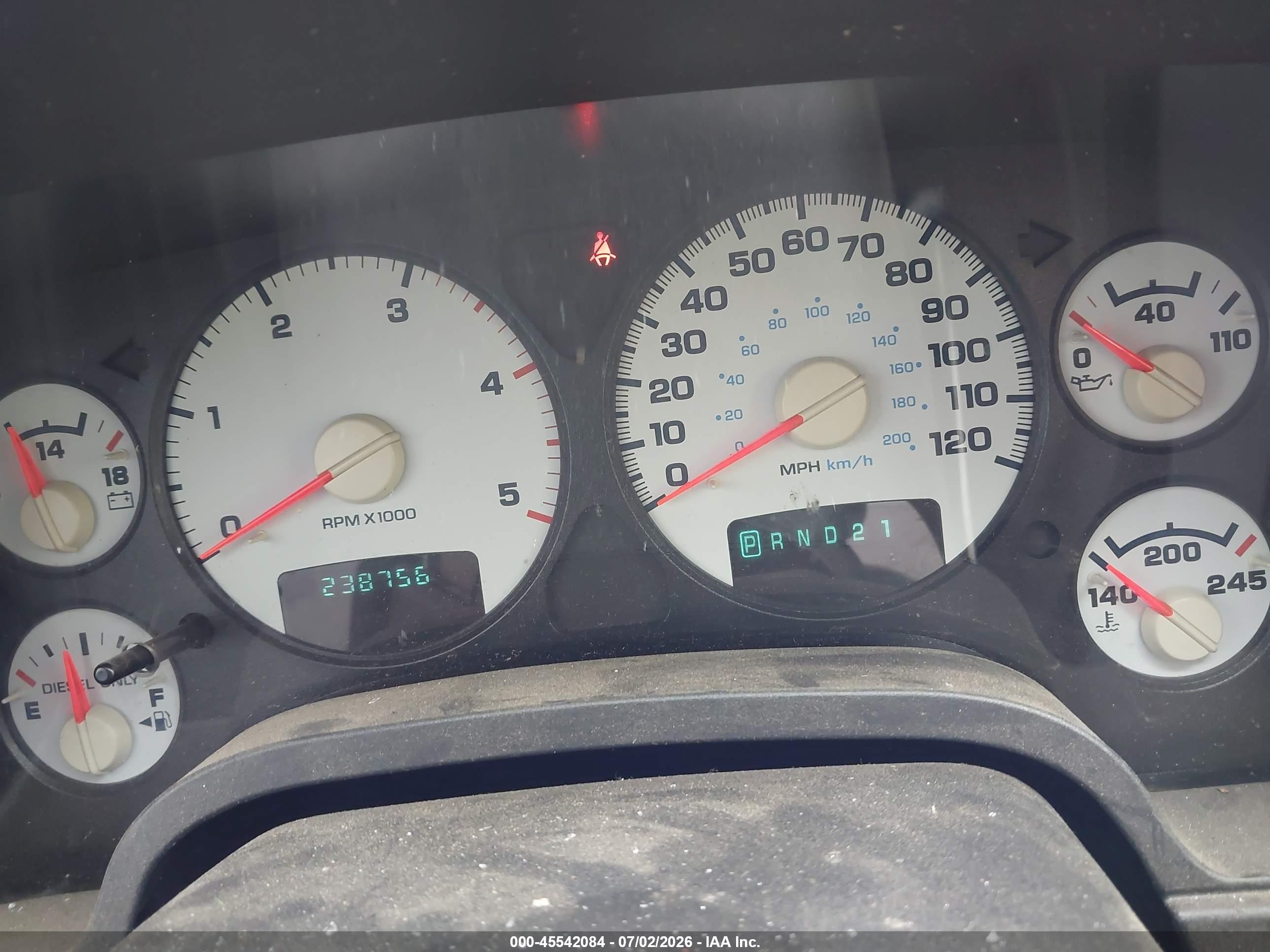 2004 Dodge Ram 2500 Slt/laramie Silver vin: 3D7KU28C34G204998