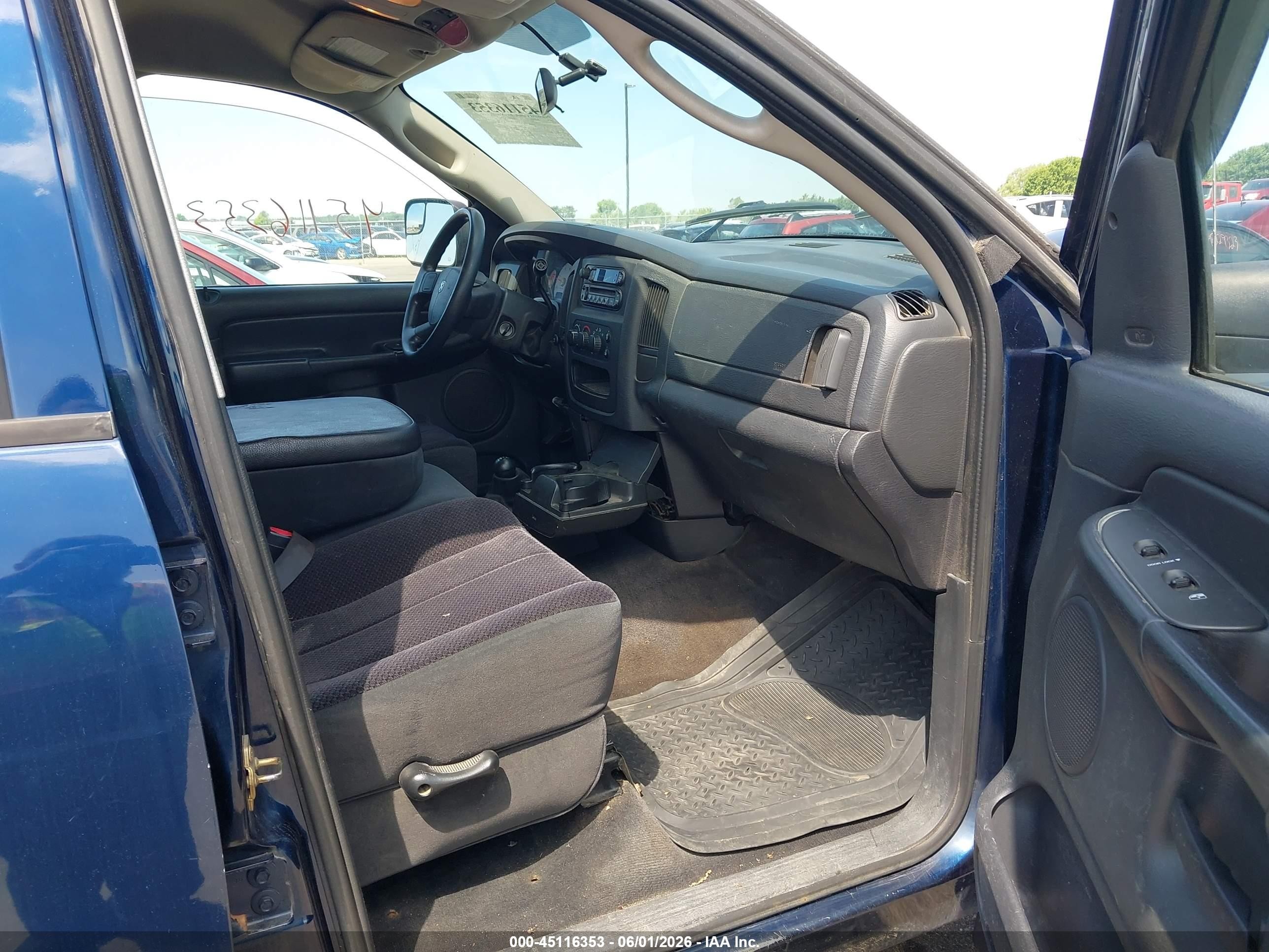 2004 Dodge Ram 2500 Slt/laramie Blue vin: 3D7KU28C34G281452