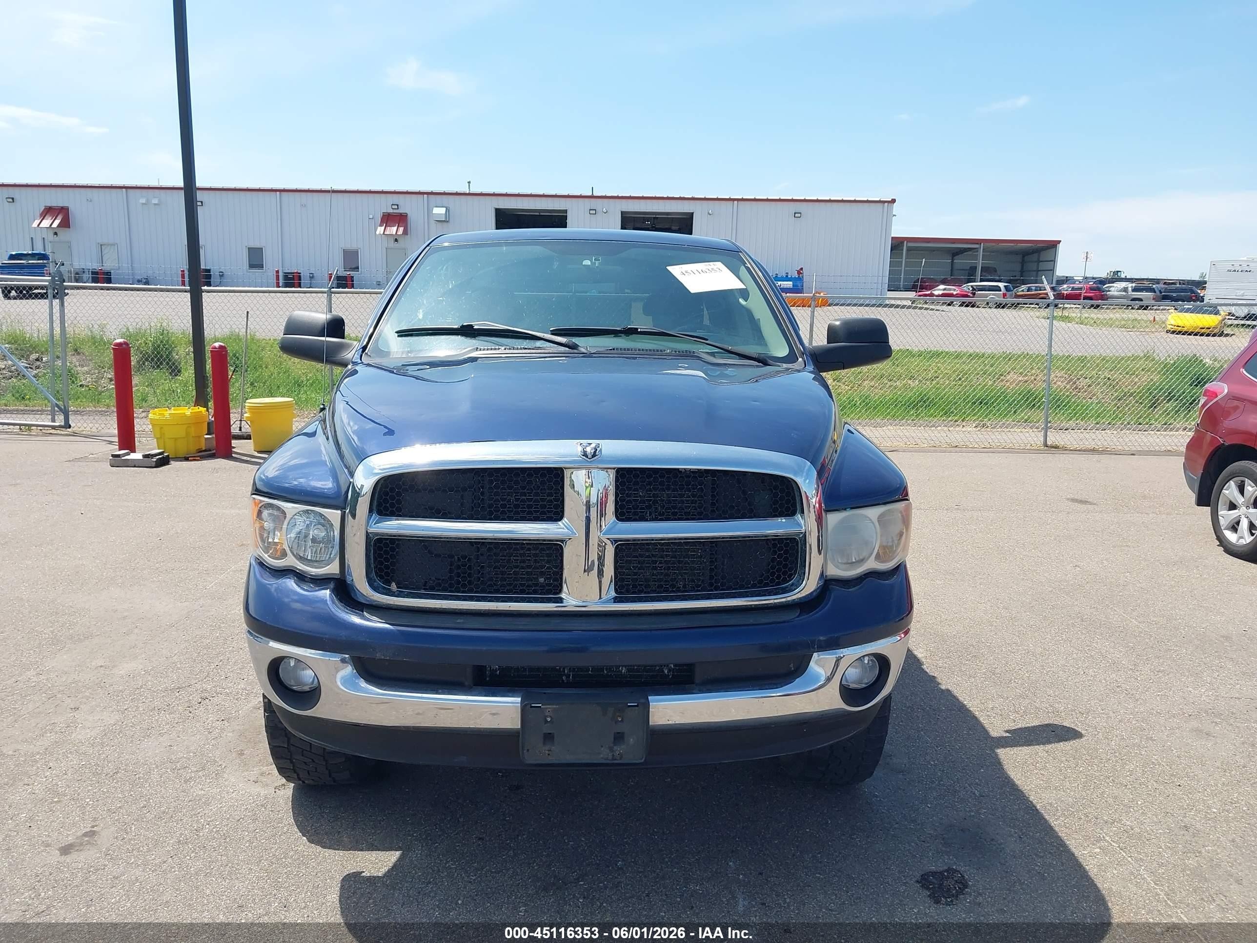 2004 Dodge Ram 2500 Slt/laramie Blue vin: 3D7KU28C34G281452