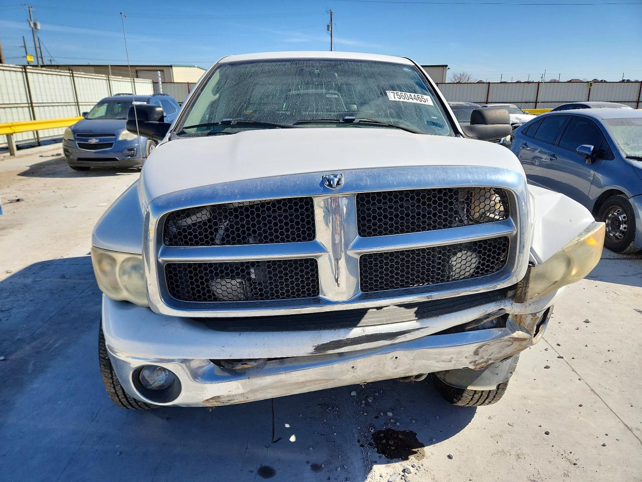 2003 Dodge Ram 2500 St White vin: 3D7KU28C43G847990