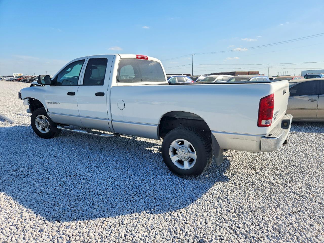 2003 Dodge Ram 2500 St White vin: 3D7KU28C43G847990