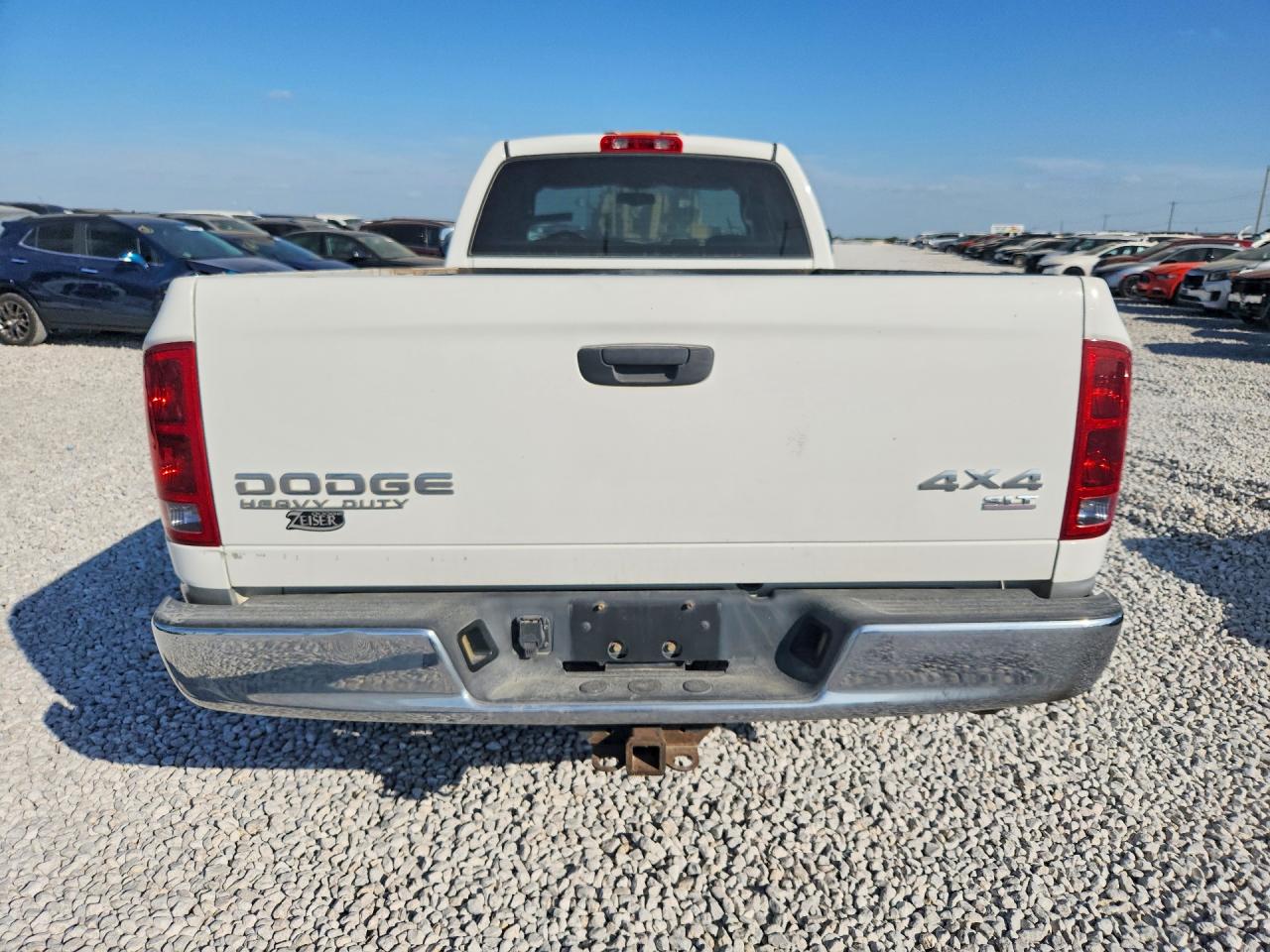 2003 Dodge Ram 2500 St White vin: 3D7KU28C43G847990