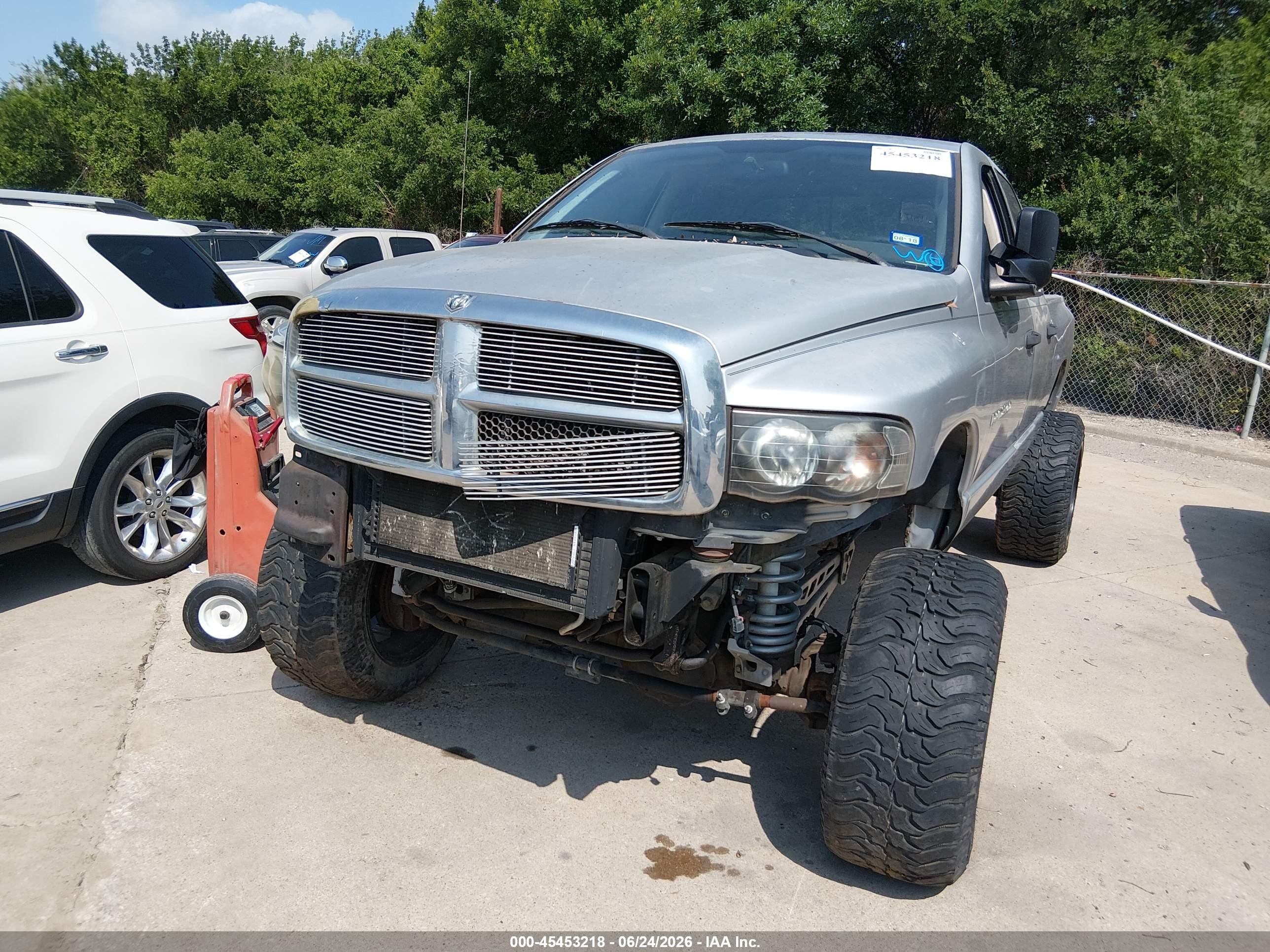 2004 Dodge Ram 2500 Slt/laramie Silver vin: 3D7KU28C44G110855
