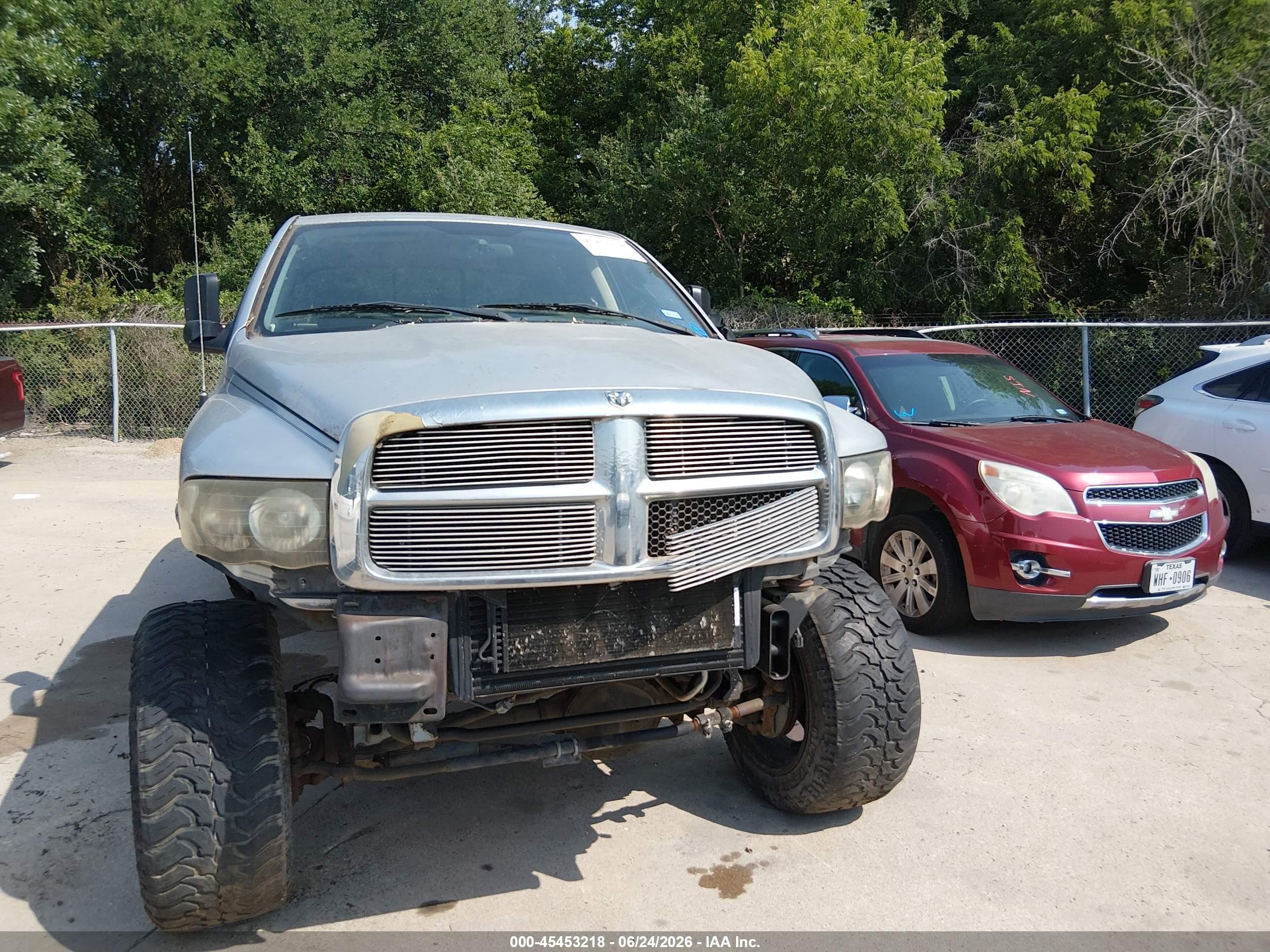 2004 Dodge Ram 2500 Slt/laramie Silver vin: 3D7KU28C44G110855