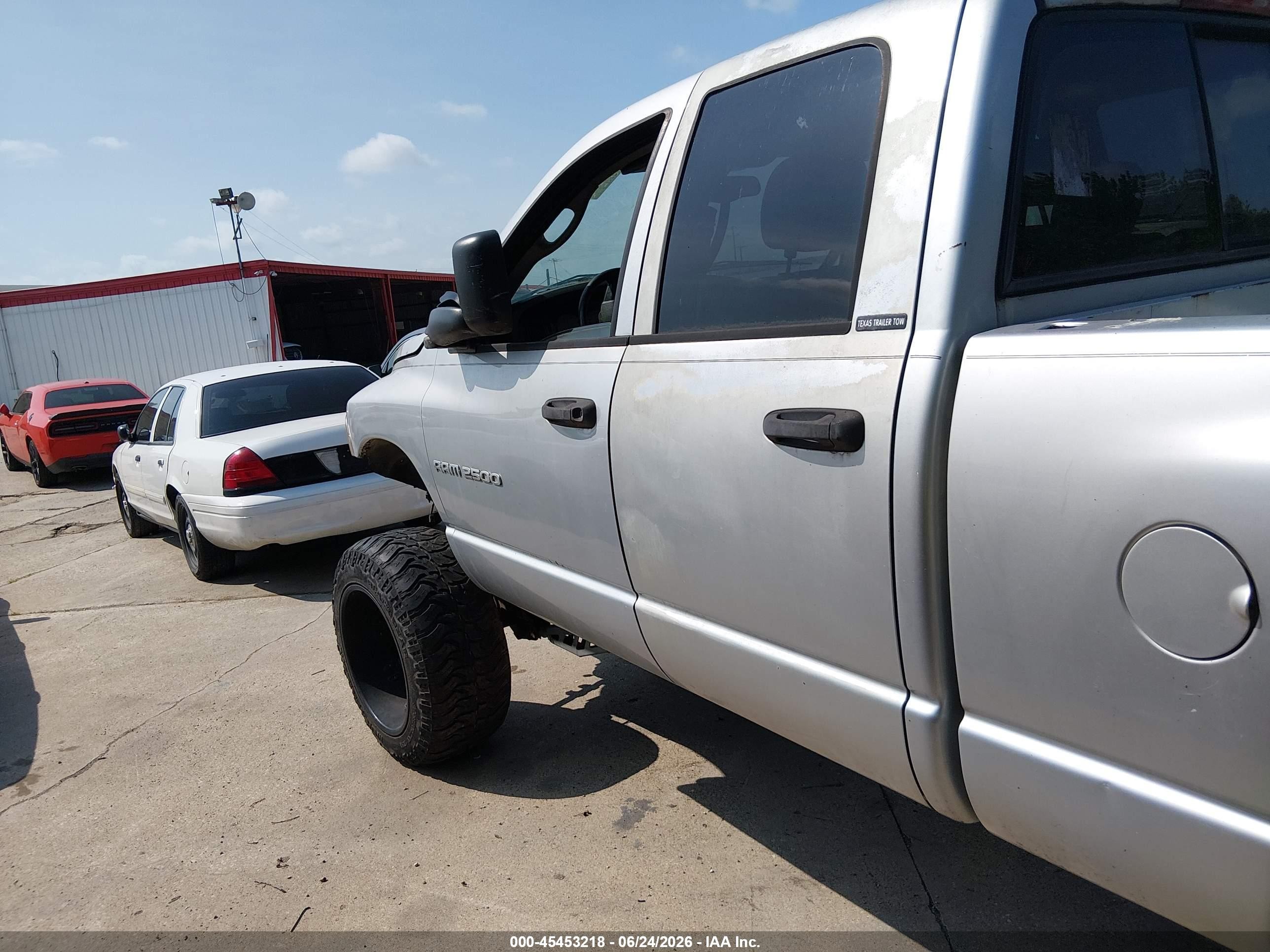 2004 Dodge Ram 2500 Slt/laramie Silver vin: 3D7KU28C44G110855