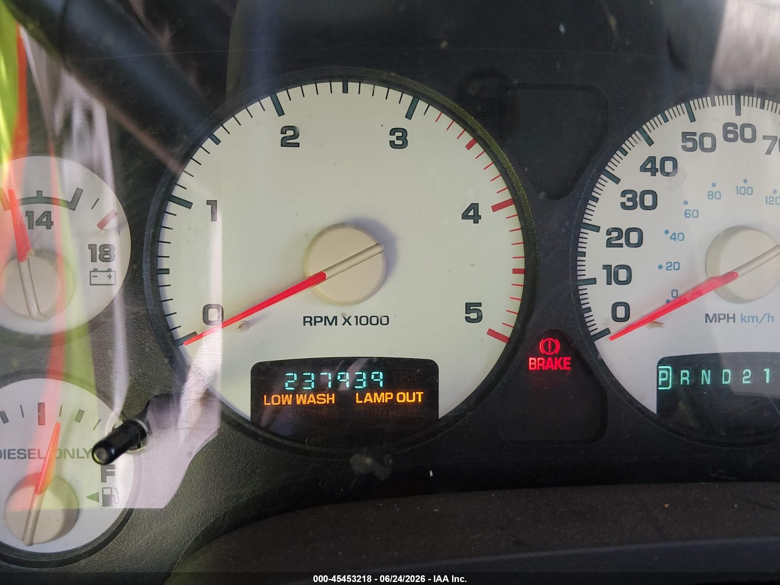2004 Dodge Ram 2500 Slt/laramie Silver vin: 3D7KU28C44G110855