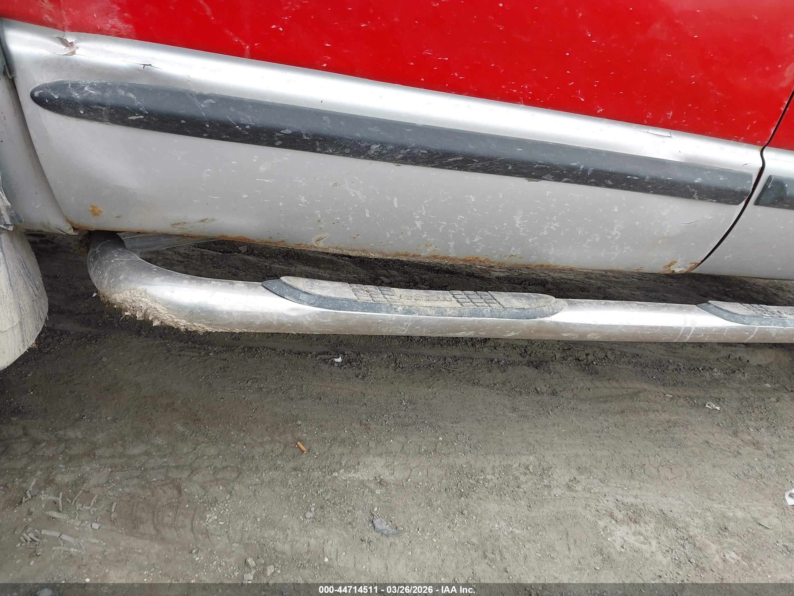 2004 Dodge Ram 2500 Slt/laramie Red vin: 3D7KU28C44G113514