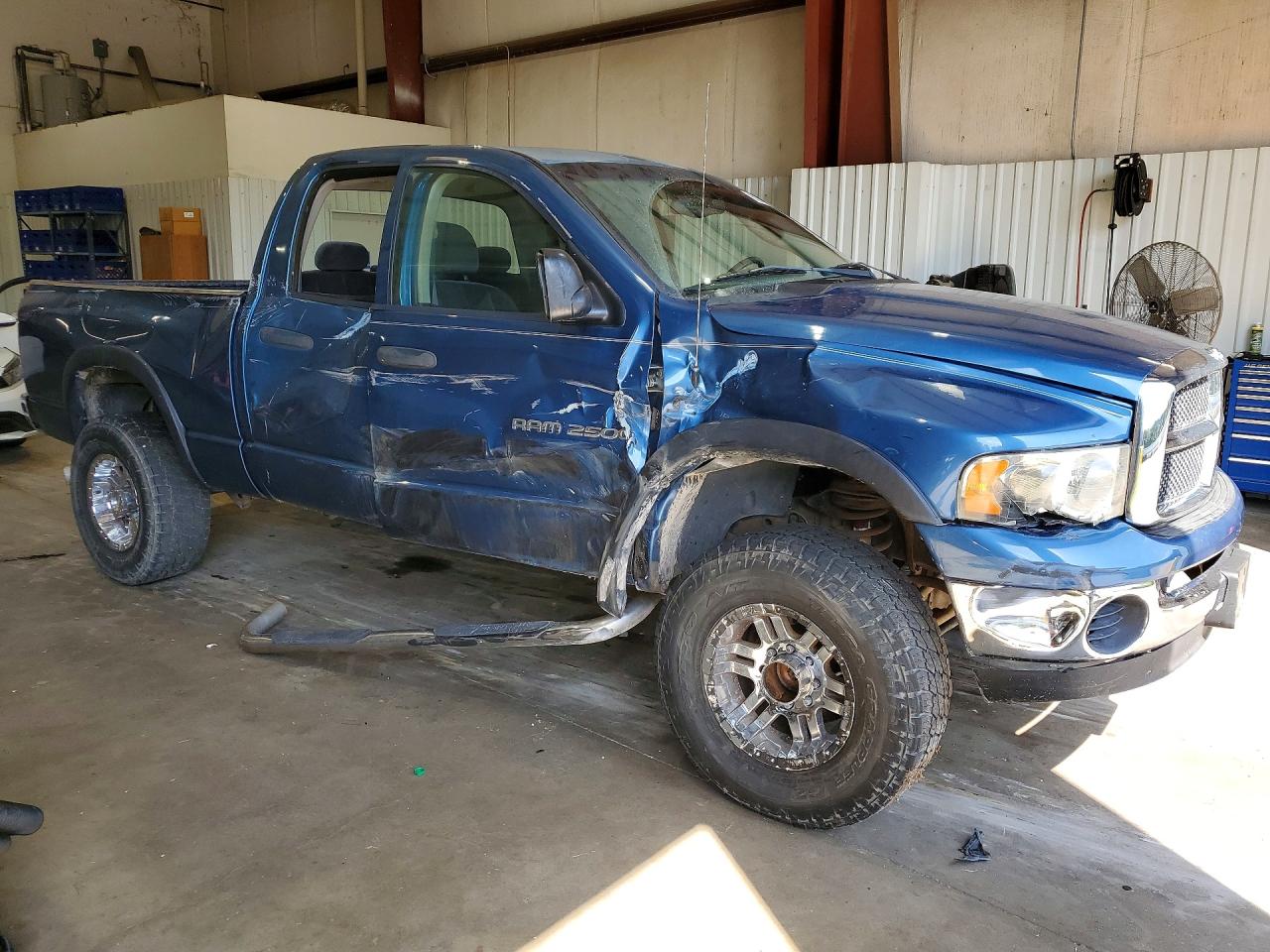 2004 Dodge Ram 2500 St Blue vin: 3D7KU28C44G179500