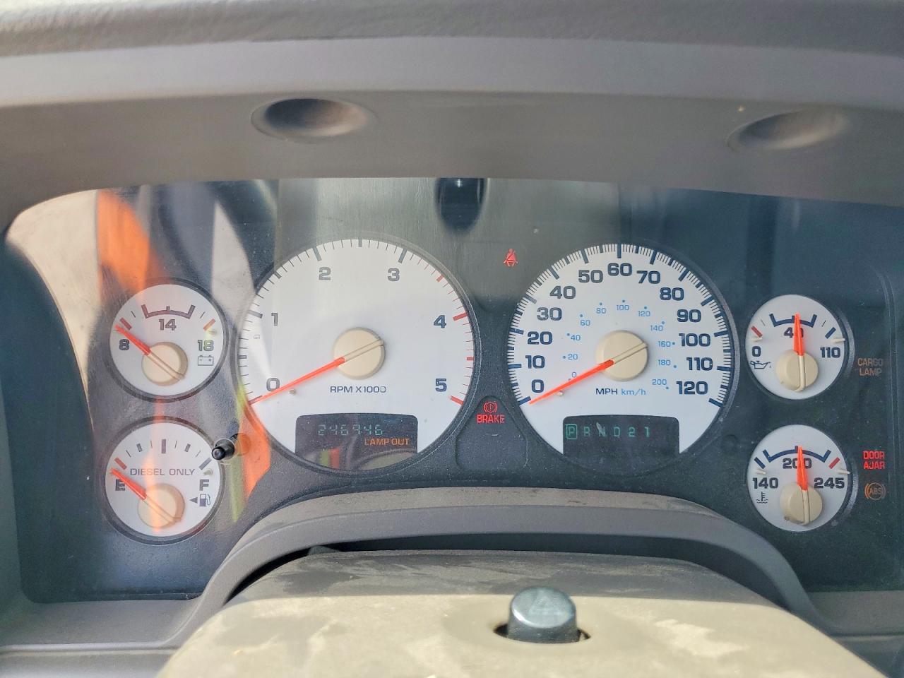 2004 Dodge Ram 2500 St/slt Blue vin: 3D7KU28C44G226802