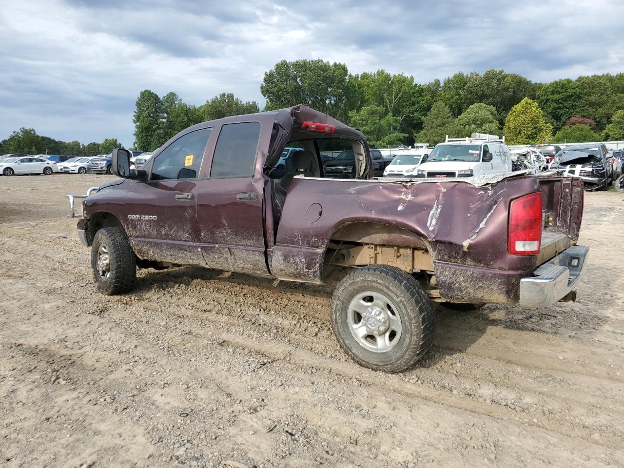 2004 Dodge Ram 2500 St Purple vin: 3D7KU28C54G143296