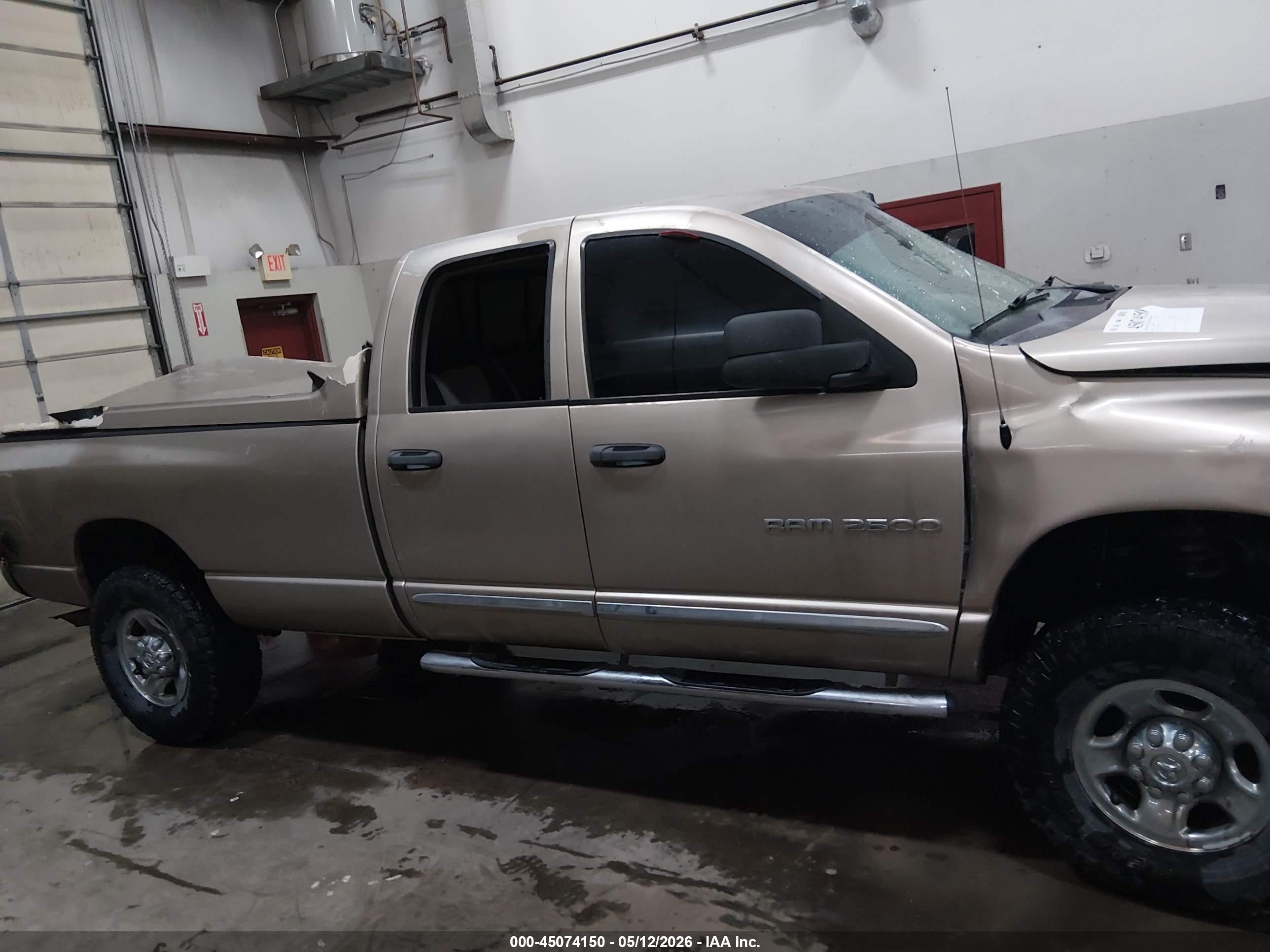 2004 Dodge Ram 2500 Slt/laramie Gold vin: 3D7KU28C54G217543