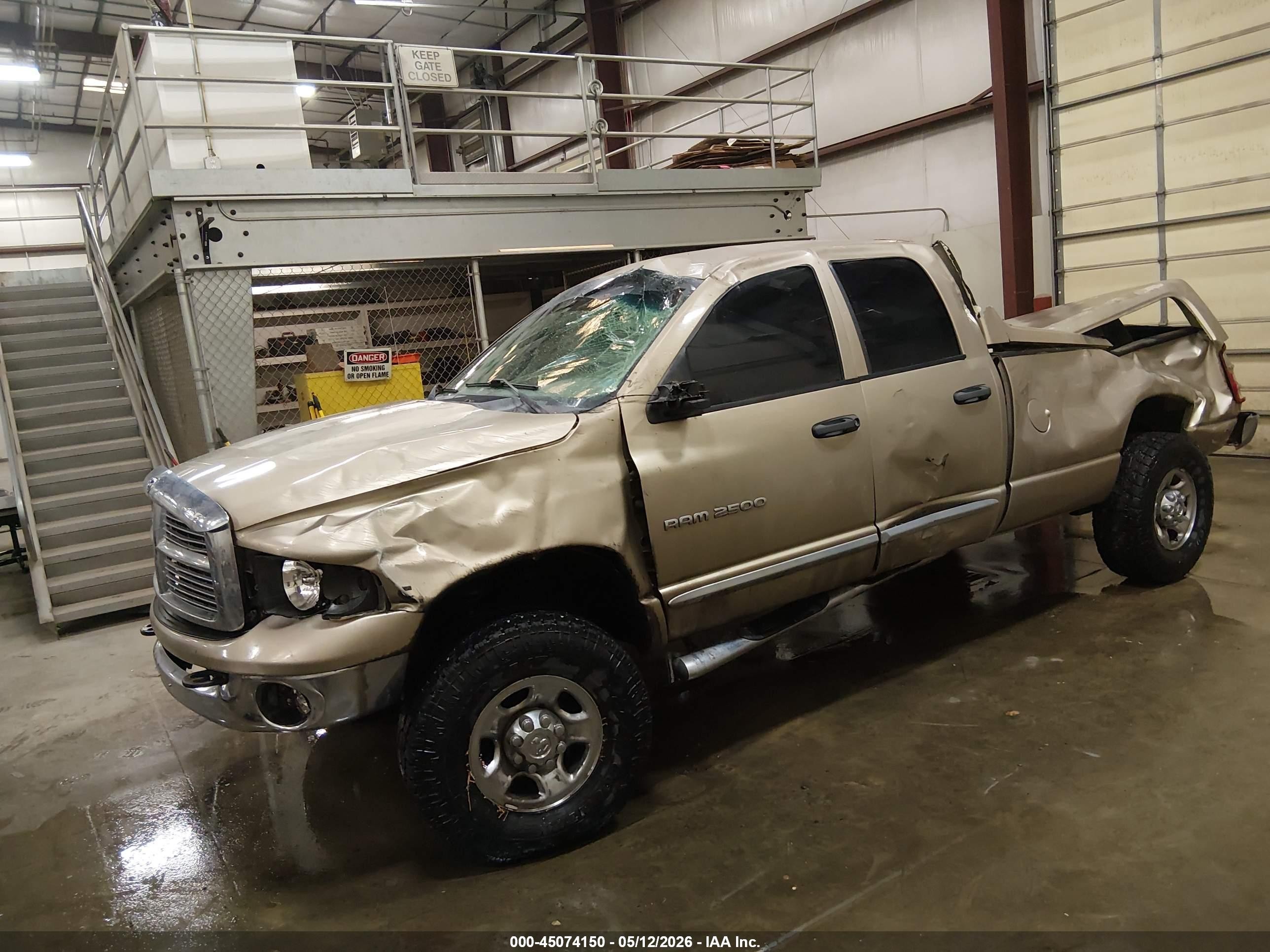 2004 Dodge Ram 2500 Slt/laramie Gold vin: 3D7KU28C54G217543