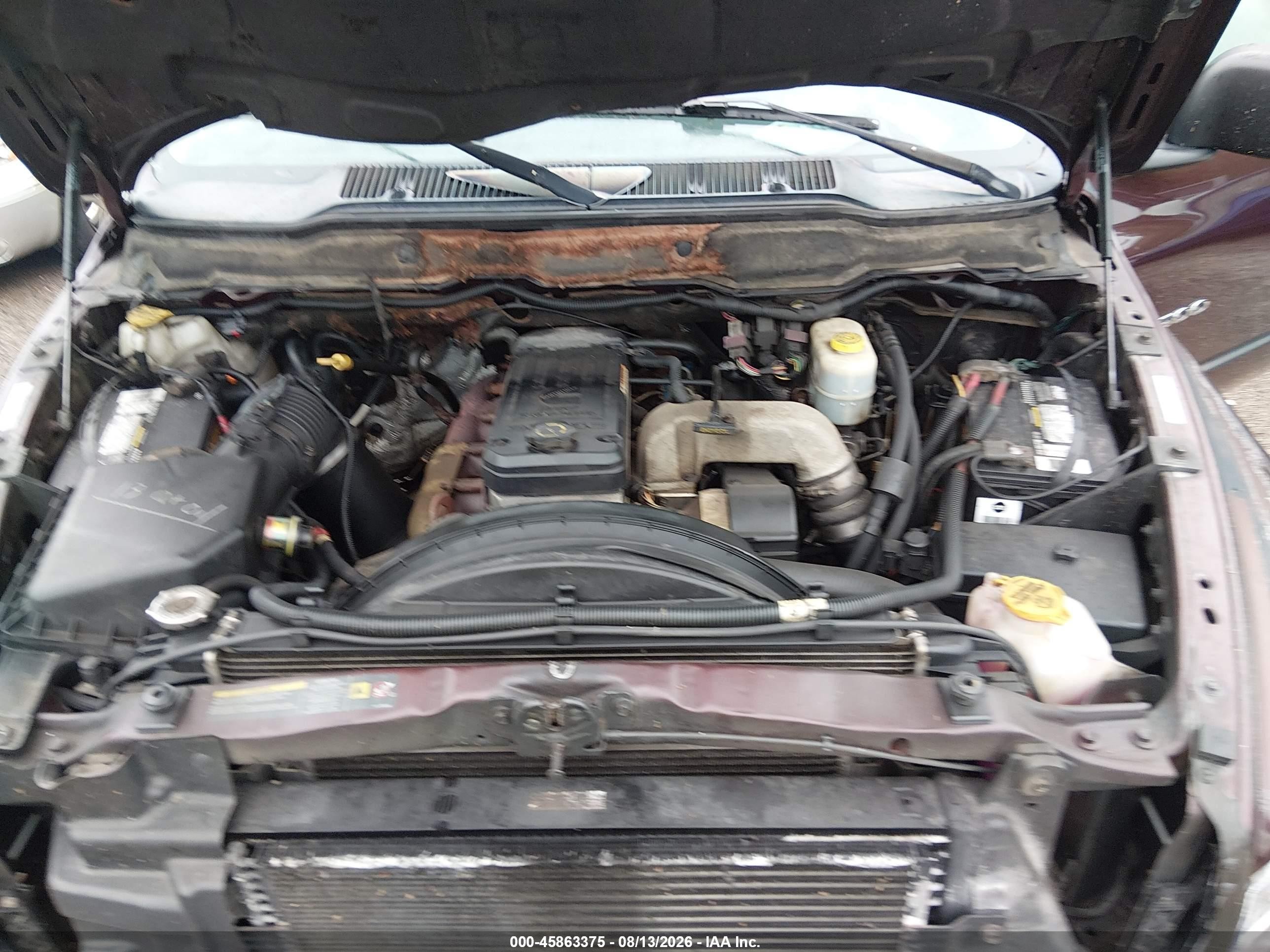 2004 Dodge Ram 2500 Slt/laramie Maroon vin: 3D7KU28C54G273904
