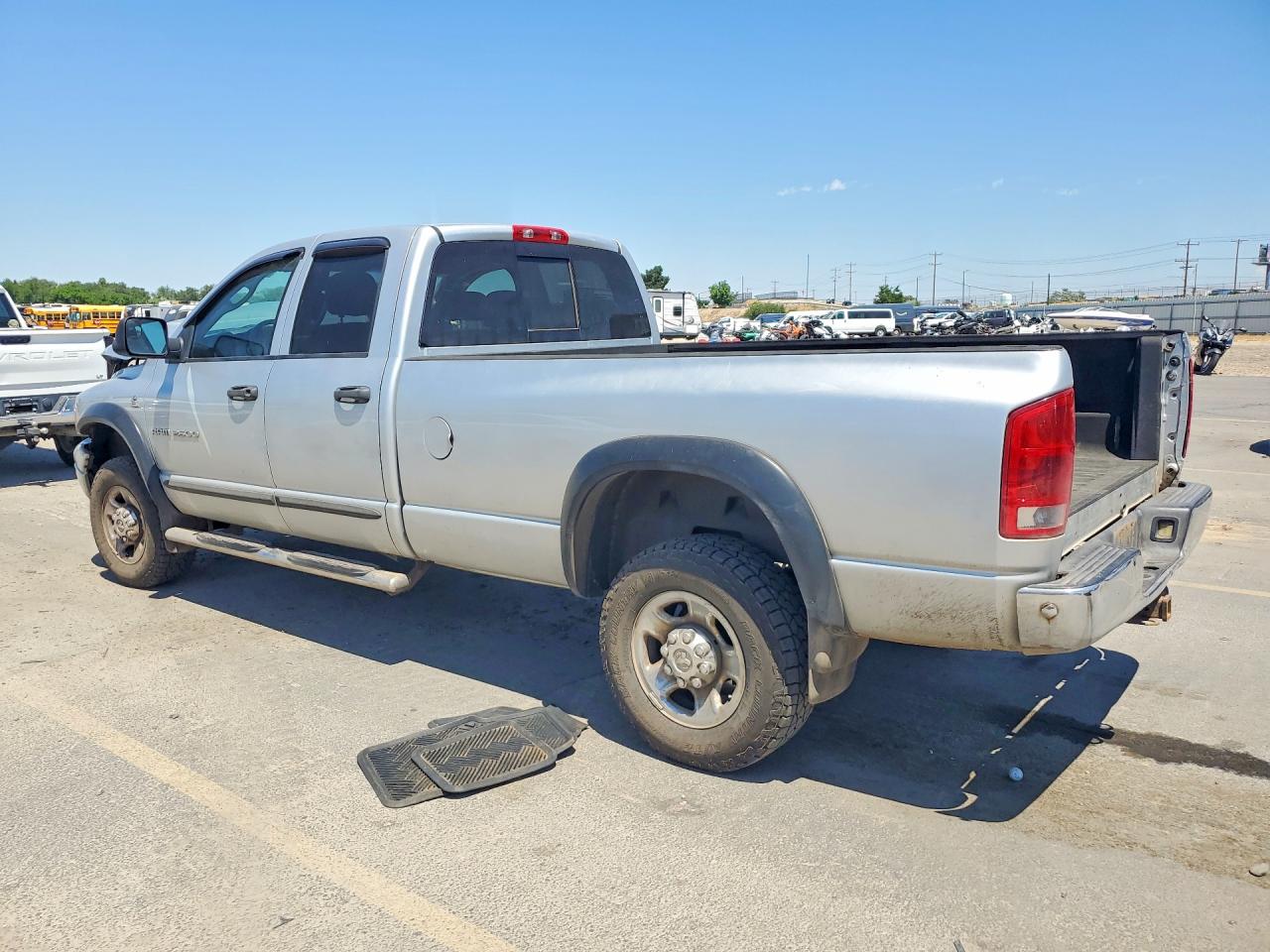 2004 Dodge Ram 2500 St Silver vin: 3D7KU28C64G104779