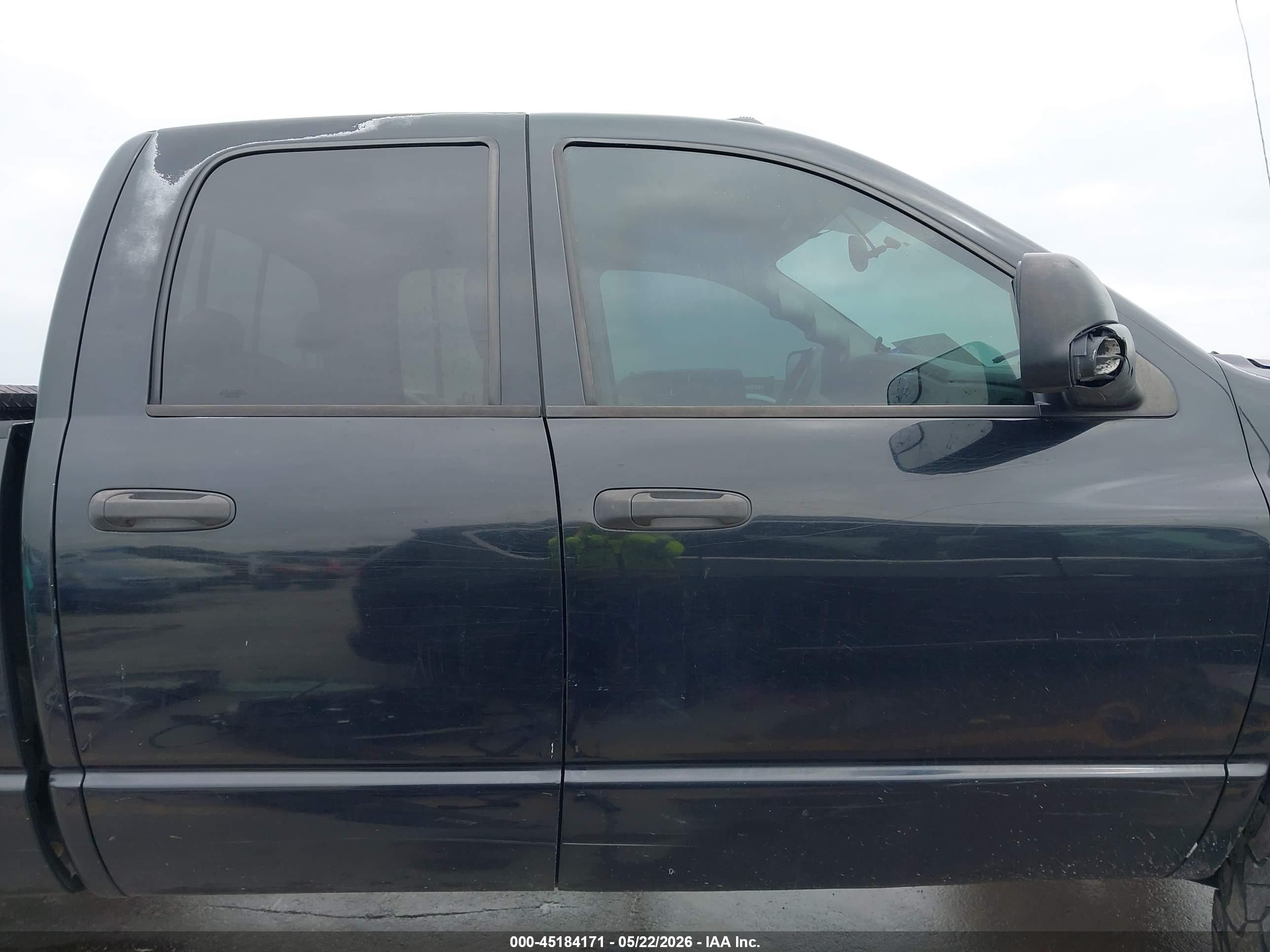 2004 Dodge Ram 2500 Slt/laramie Black vin: 3D7KU28C64G213307