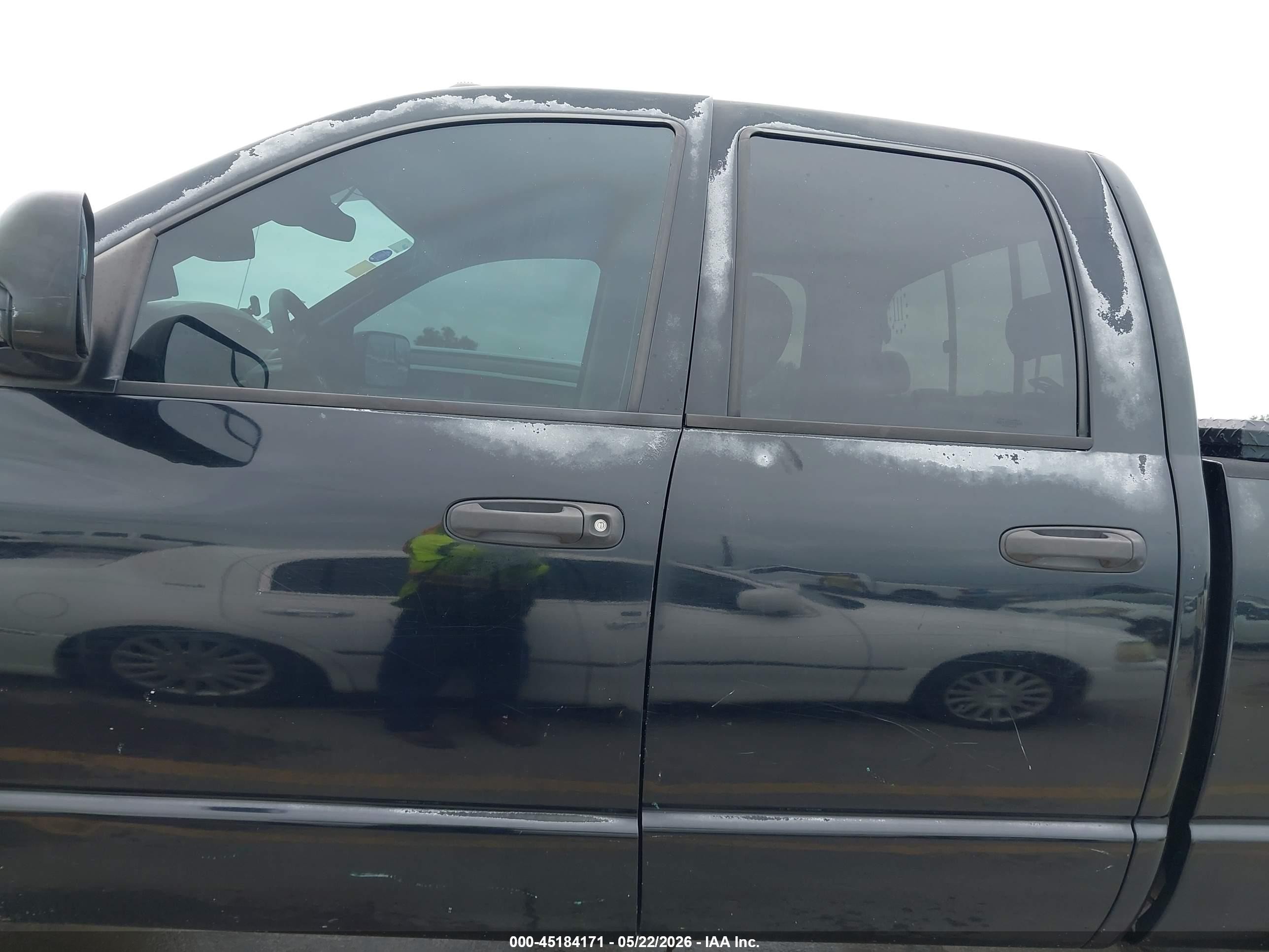 2004 Dodge Ram 2500 Slt/laramie Black vin: 3D7KU28C64G213307