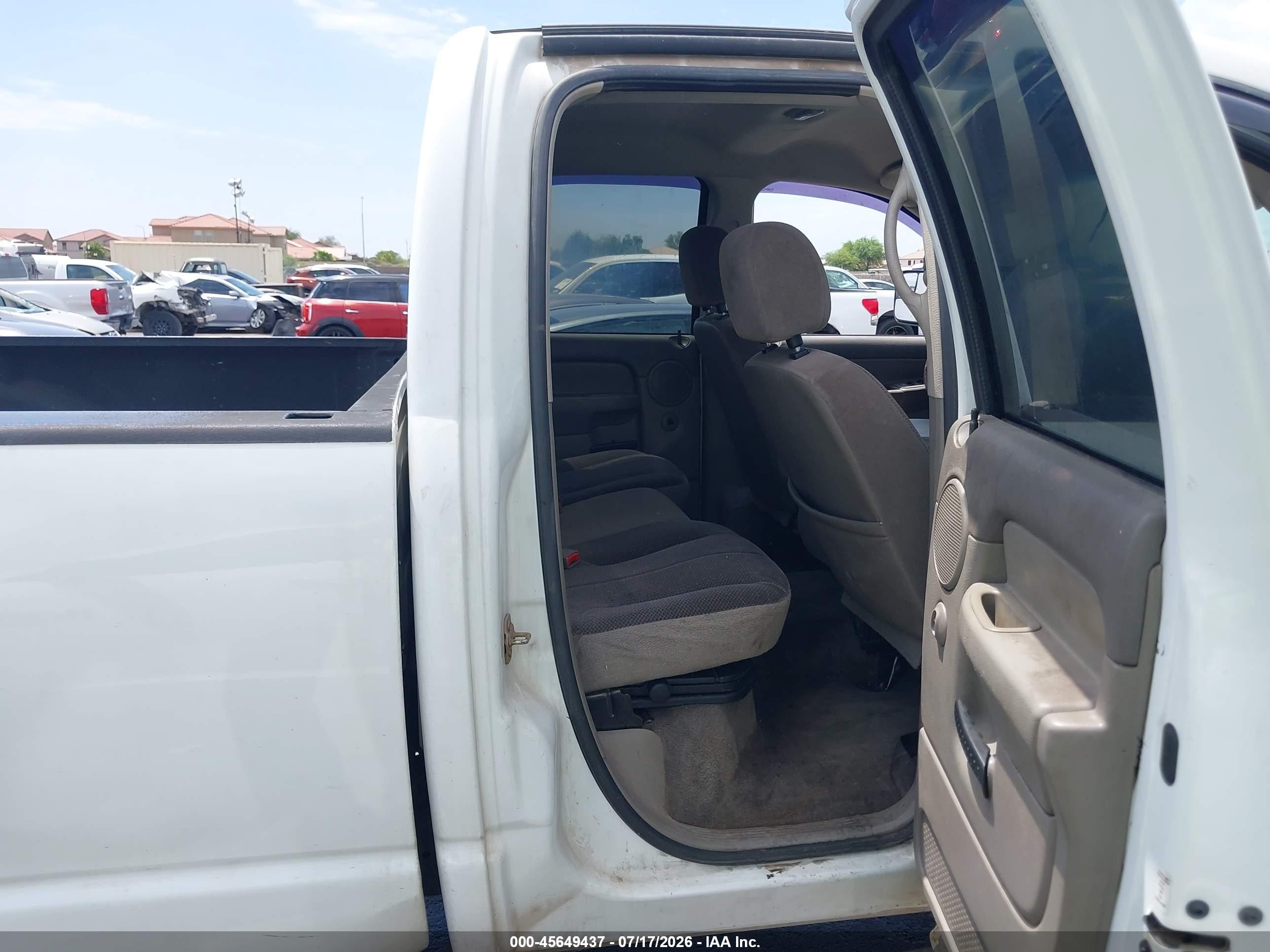 2004 Dodge Ram 2500 Slt/laramie White vin: 3D7KU28C74G120246