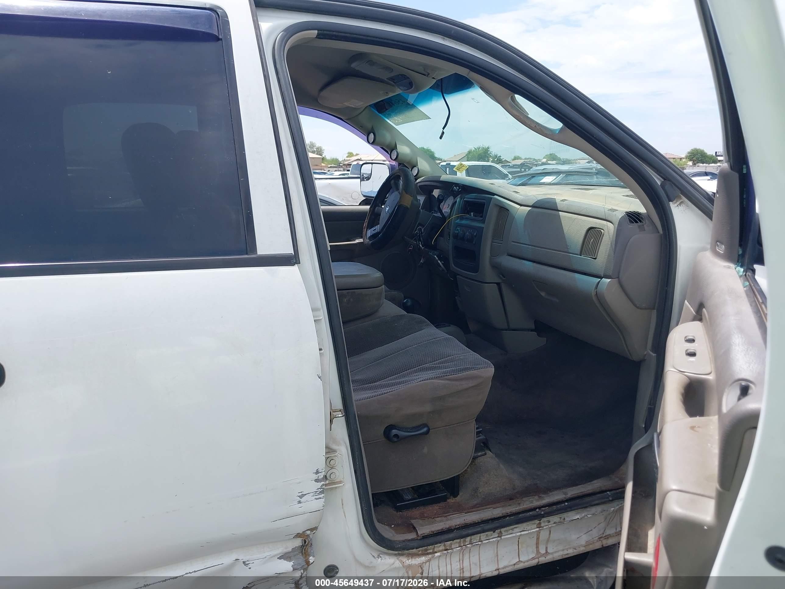 2004 Dodge Ram 2500 Slt/laramie White vin: 3D7KU28C74G120246