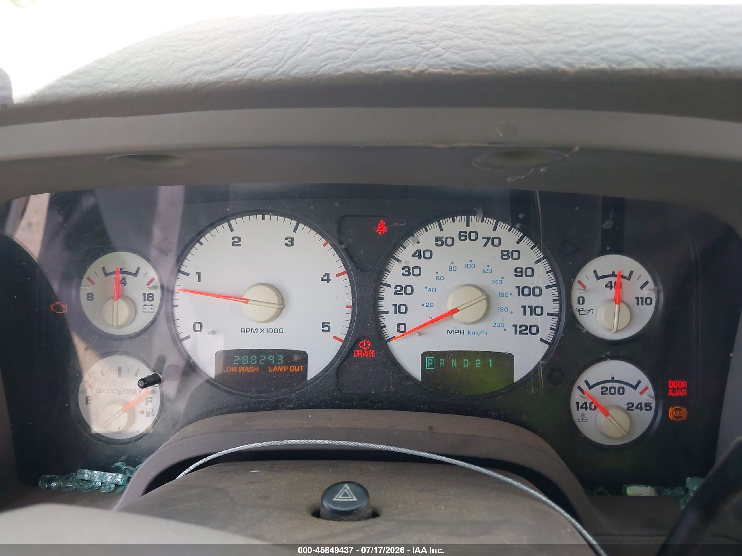 2004 Dodge Ram 2500 Slt/laramie White vin: 3D7KU28C74G120246