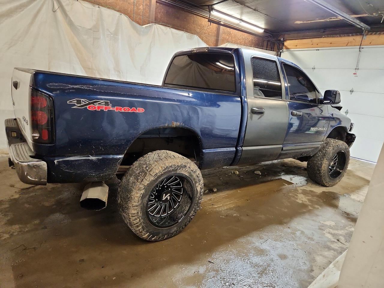 2004 Dodge Ram 2500 St Blue vin: 3D7KU28C74G278361