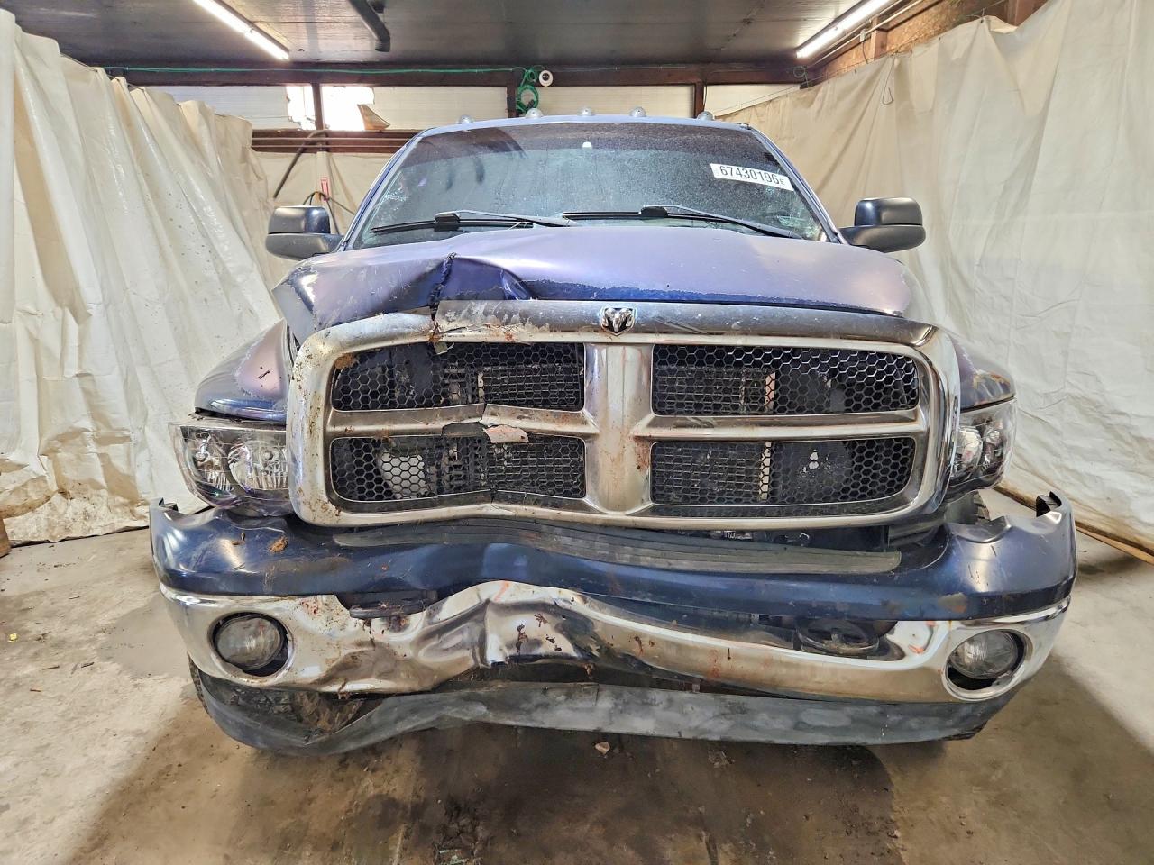 2004 Dodge Ram 2500 St Blue vin: 3D7KU28C74G278361
