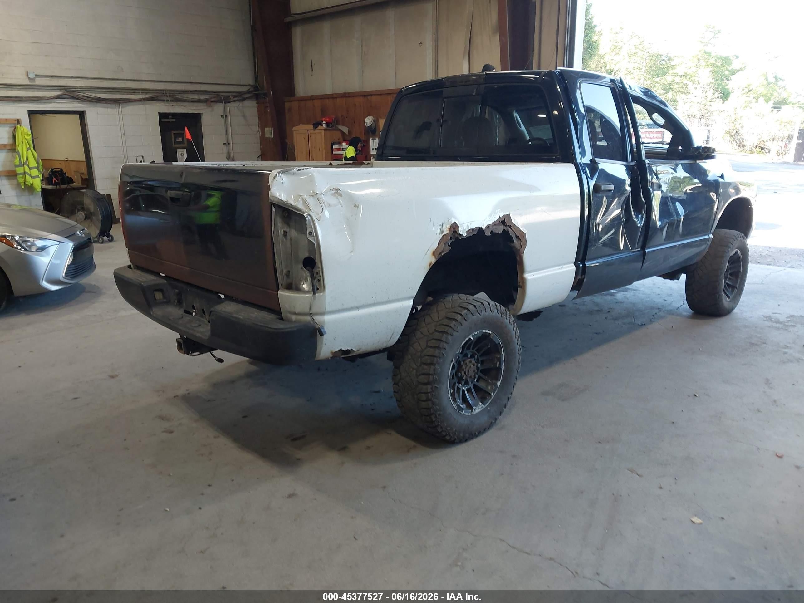 2003 Dodge Ram 2500 Slt/laramie/st Black vin: 3D7KU28C83G803765