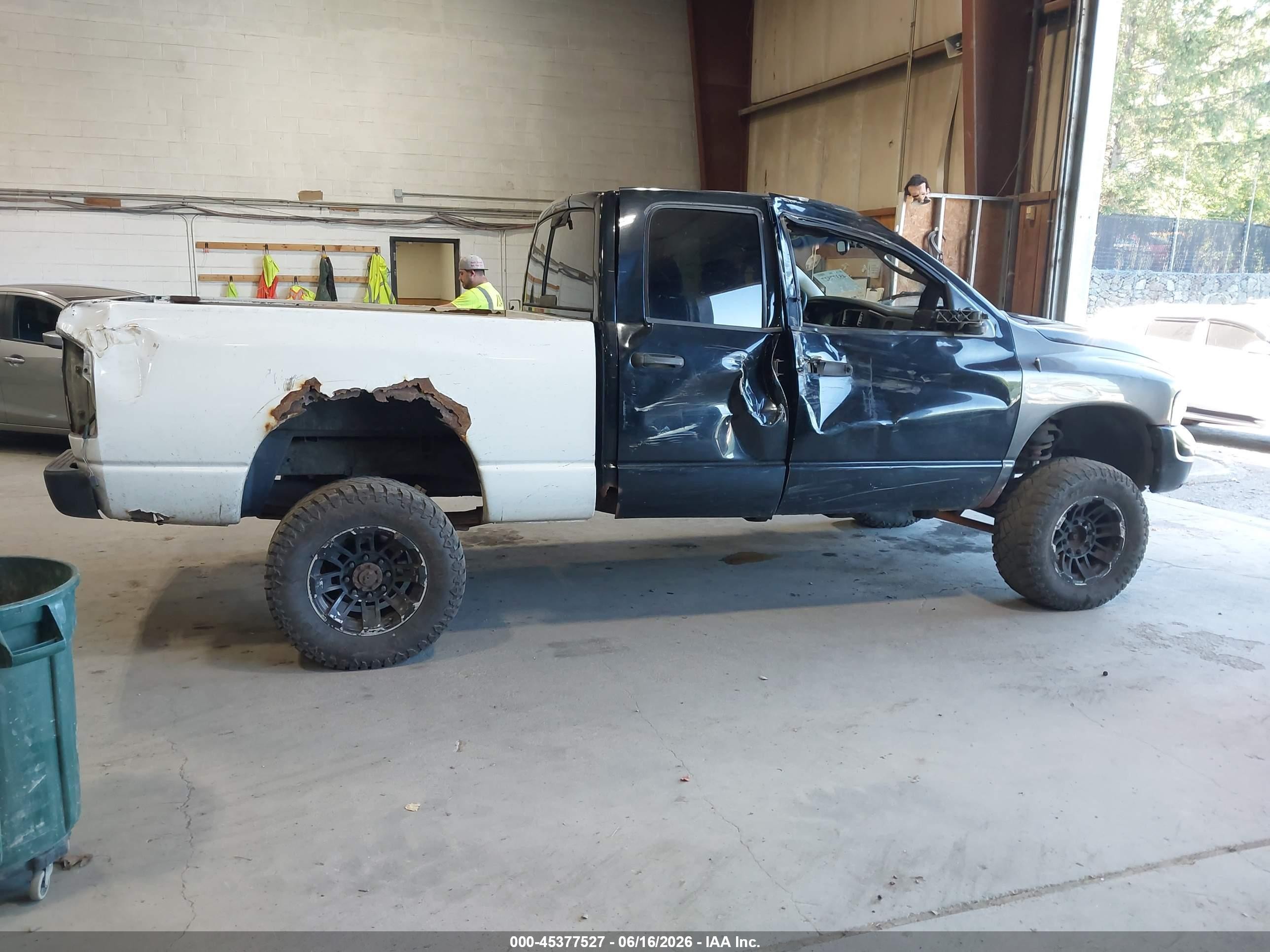 2003 Dodge Ram 2500 Slt/laramie/st Black vin: 3D7KU28C83G803765