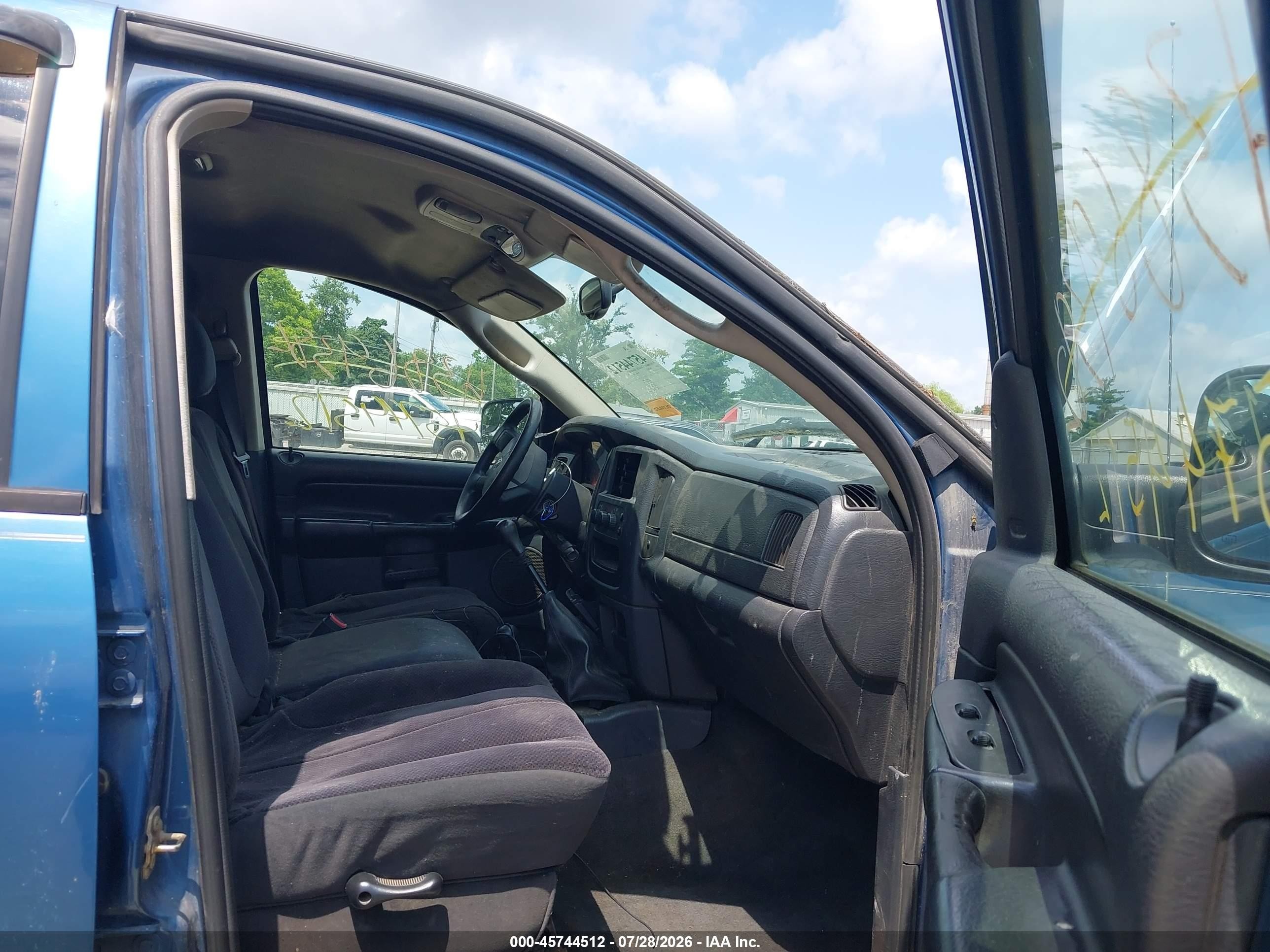 2004 Dodge Ram 2500 Slt/laramie Blue vin: 3D7KU28C84G138240