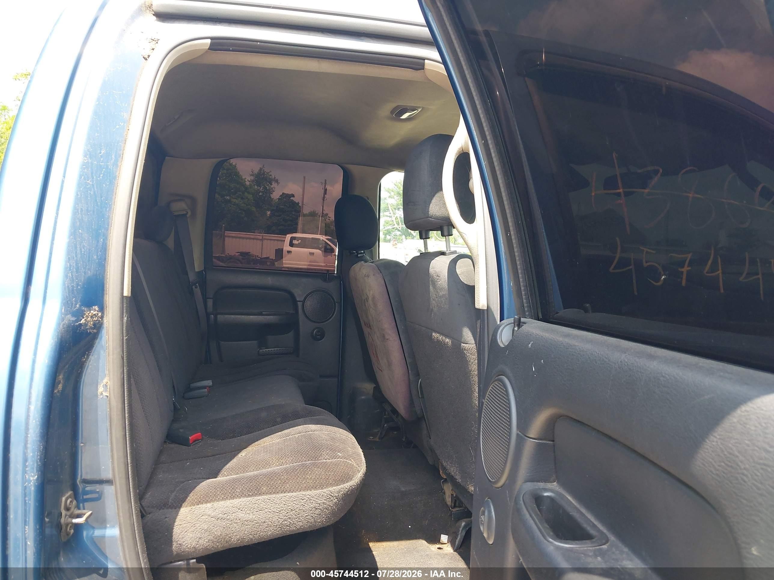 2004 Dodge Ram 2500 Slt/laramie Blue vin: 3D7KU28C84G138240