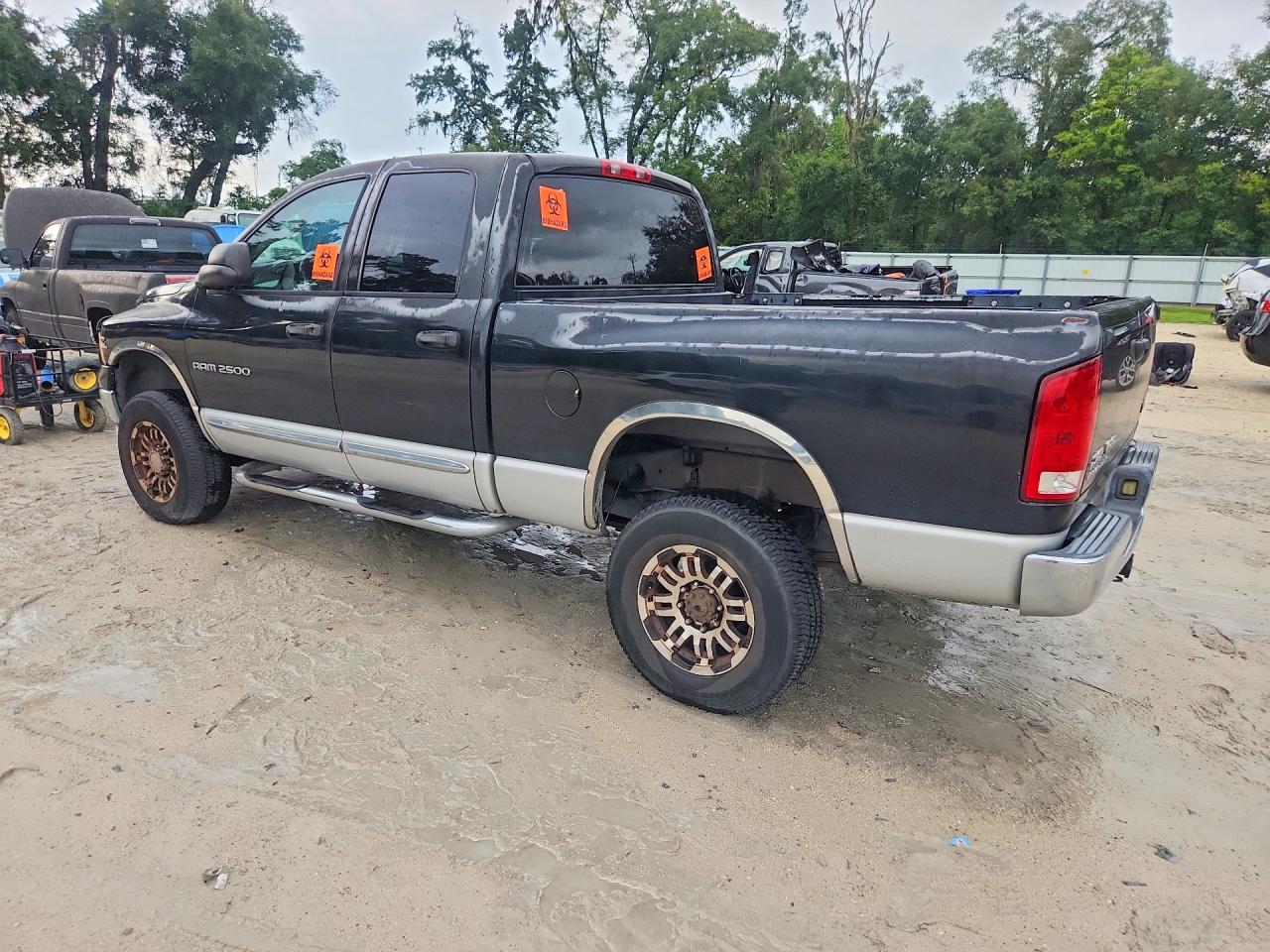 2004 Dodge Ram 2500 St Black vin: 3D7KU28C84G145589