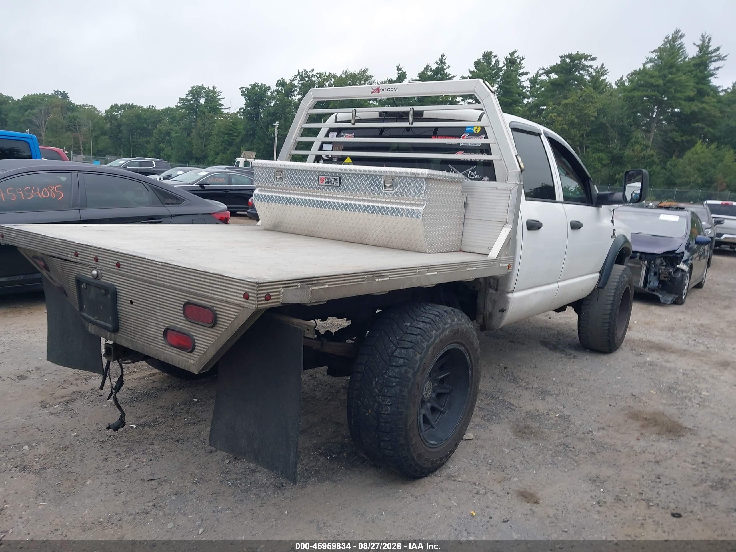 2004 Dodge Ram 2500 Slt/laramie White vin: 3D7KU28C94G180660