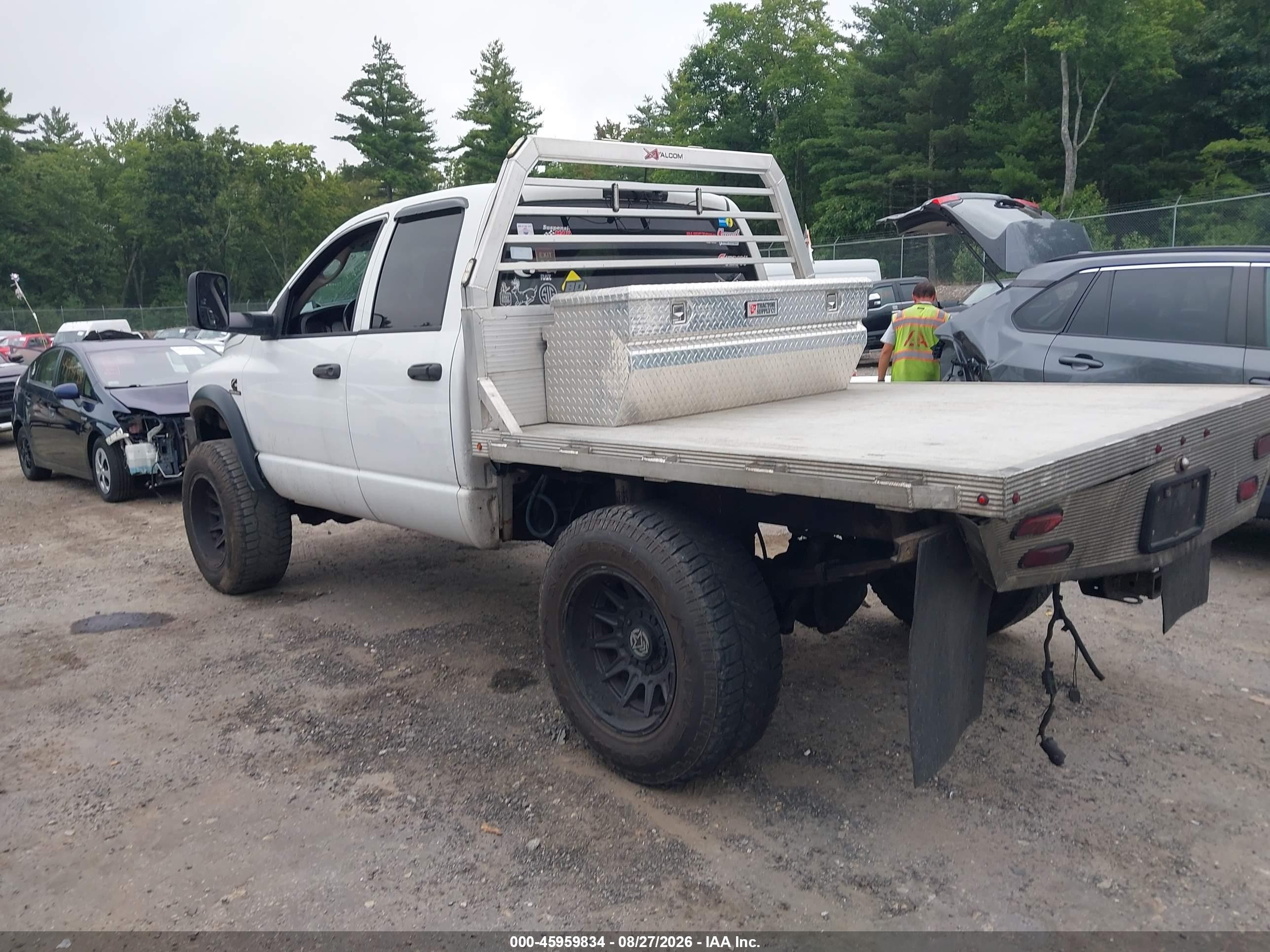 2004 Dodge Ram 2500 Slt/laramie White vin: 3D7KU28C94G180660