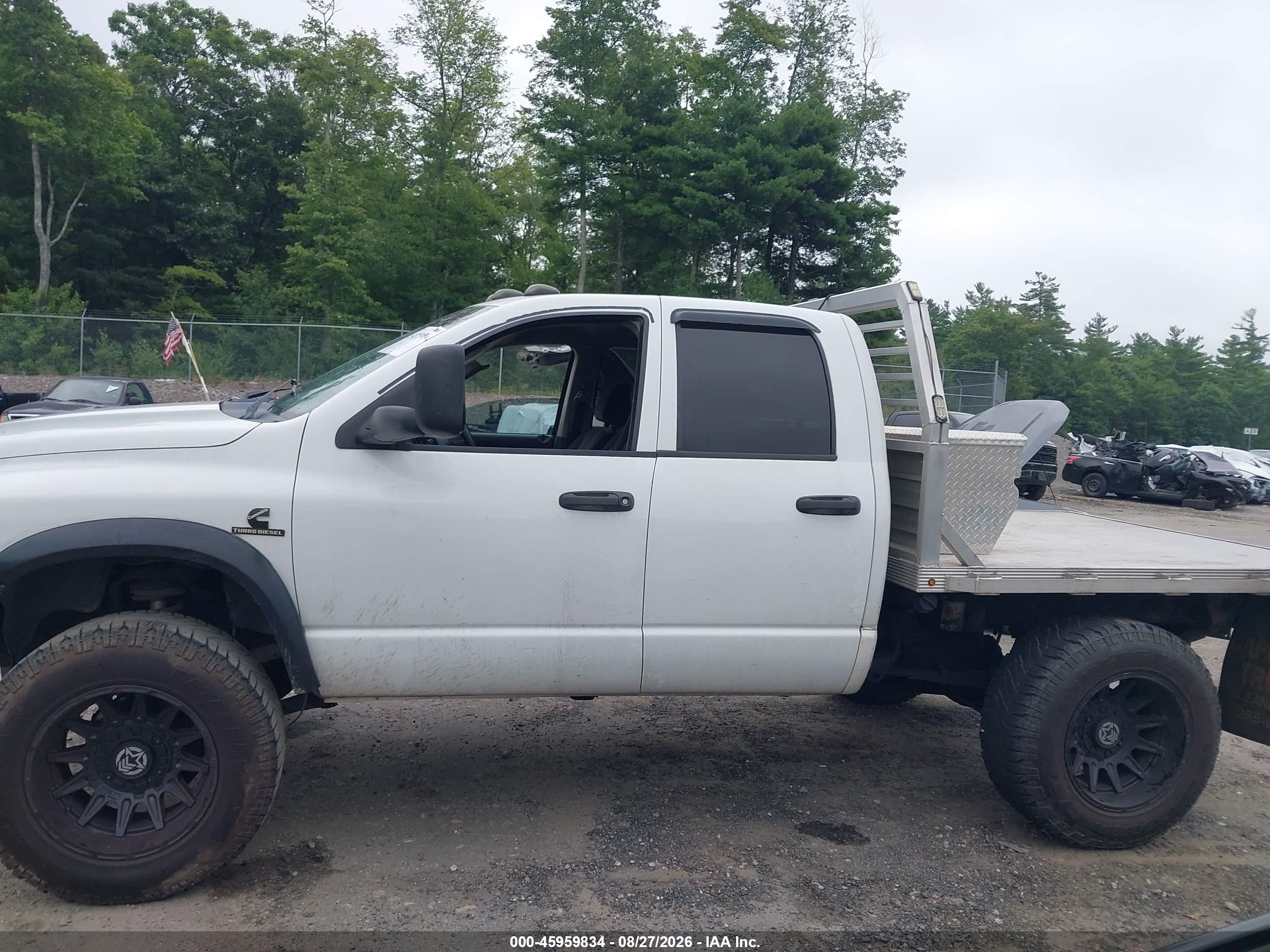 2004 Dodge Ram 2500 Slt/laramie White vin: 3D7KU28C94G180660
