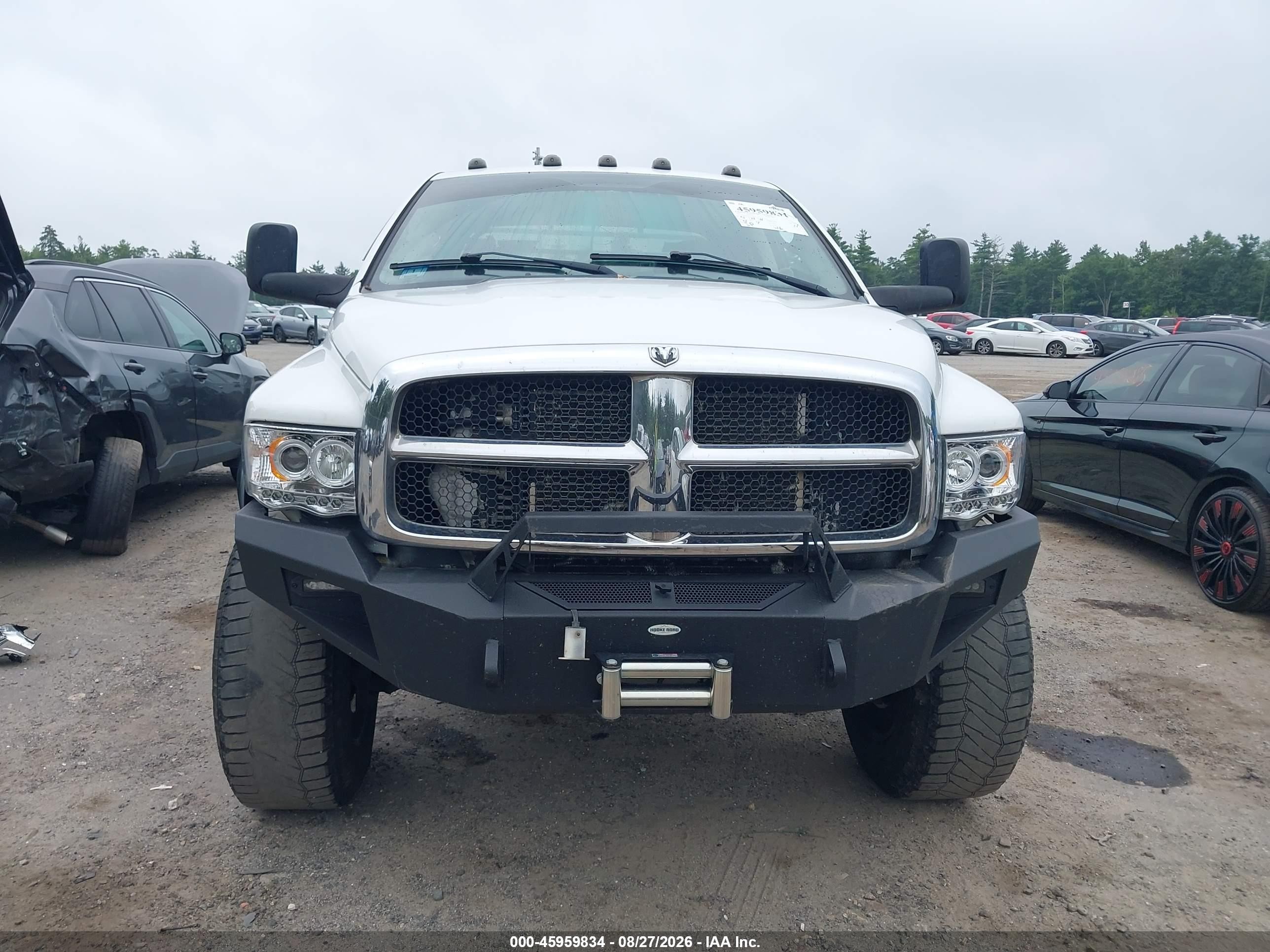 2004 Dodge Ram 2500 Slt/laramie White vin: 3D7KU28C94G180660