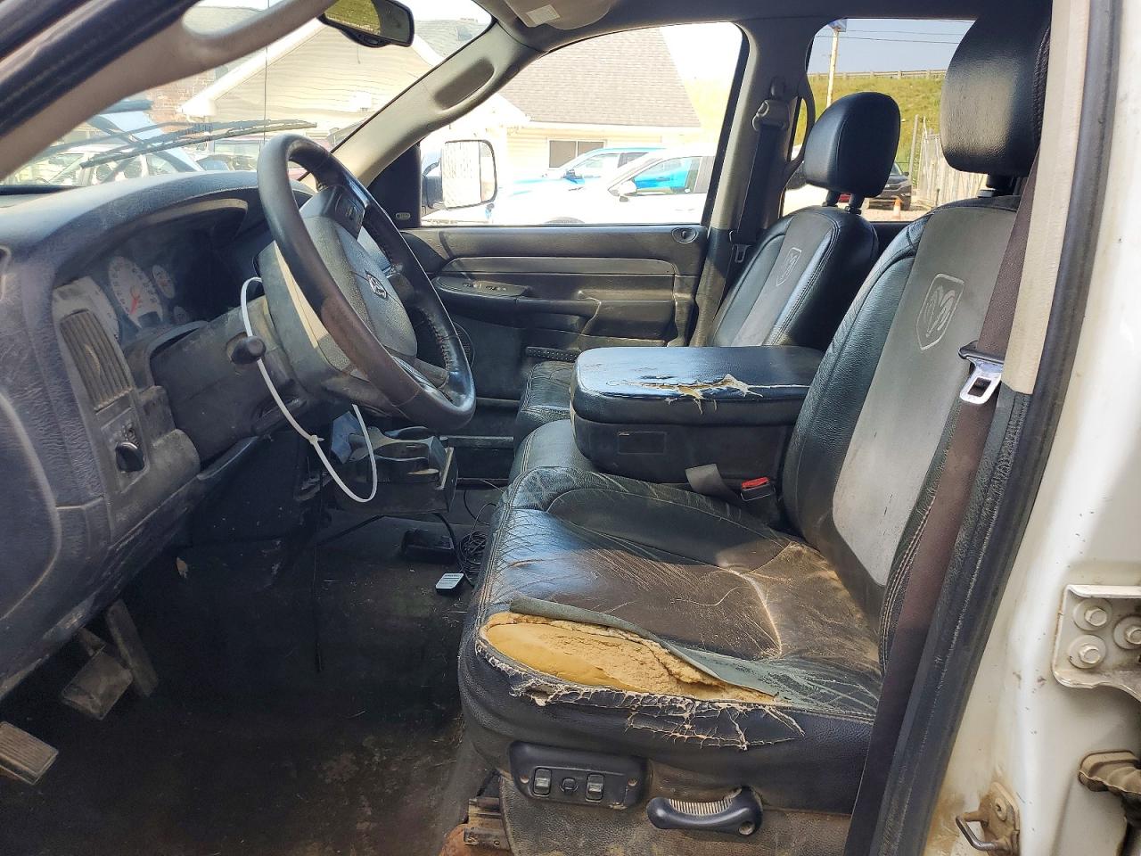 2004 Dodge Ram 2500 St White vin: 3D7KU28C94G193683