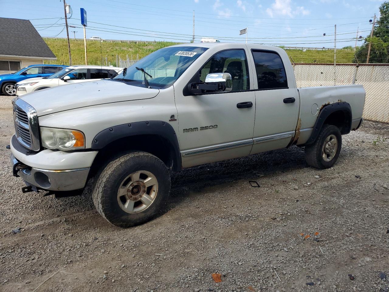 2004 Dodge Ram 2500 St White vin: 3D7KU28C94G193683