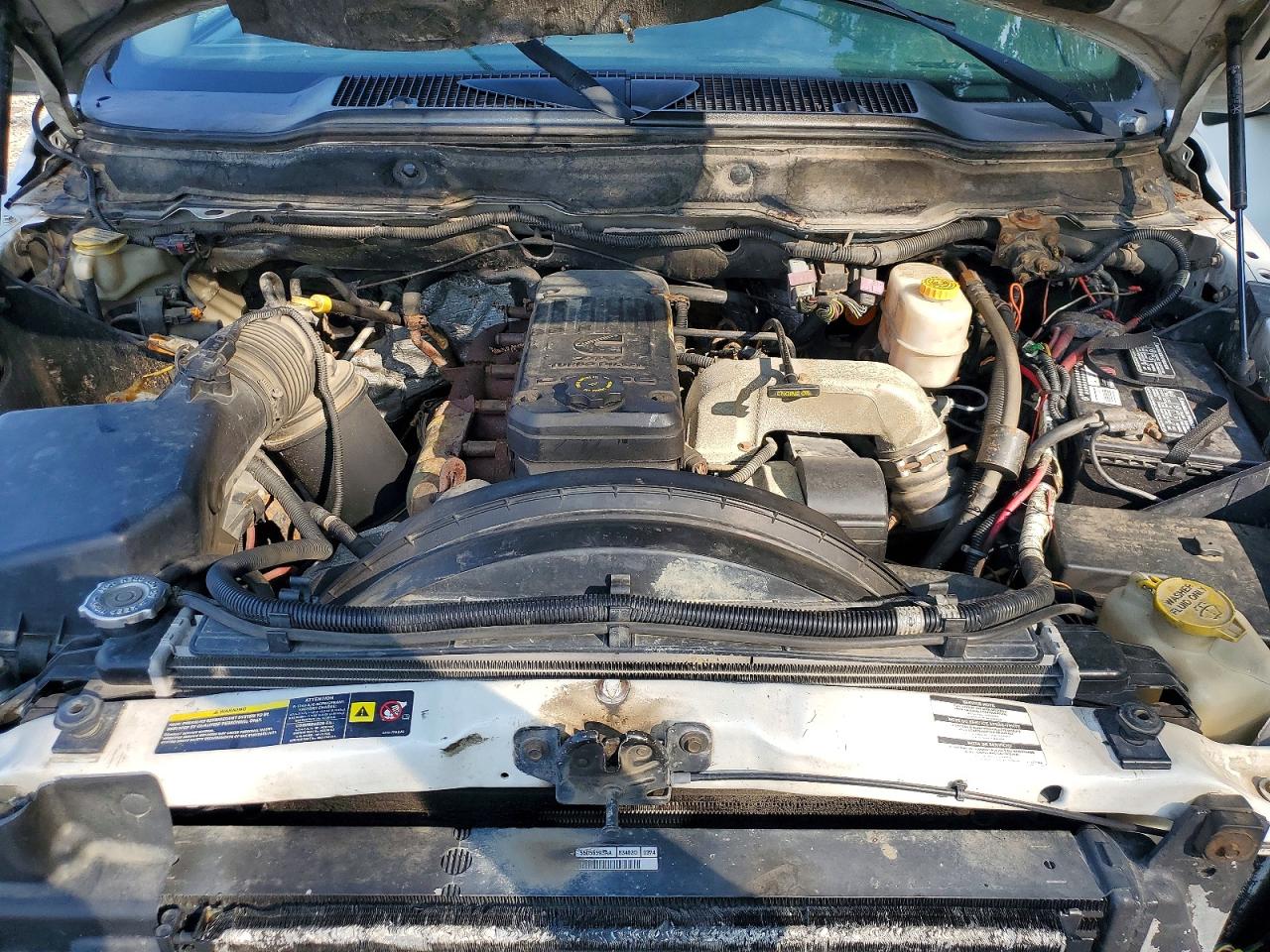 2004 Dodge Ram 2500 St White vin: 3D7KU28C94G193683