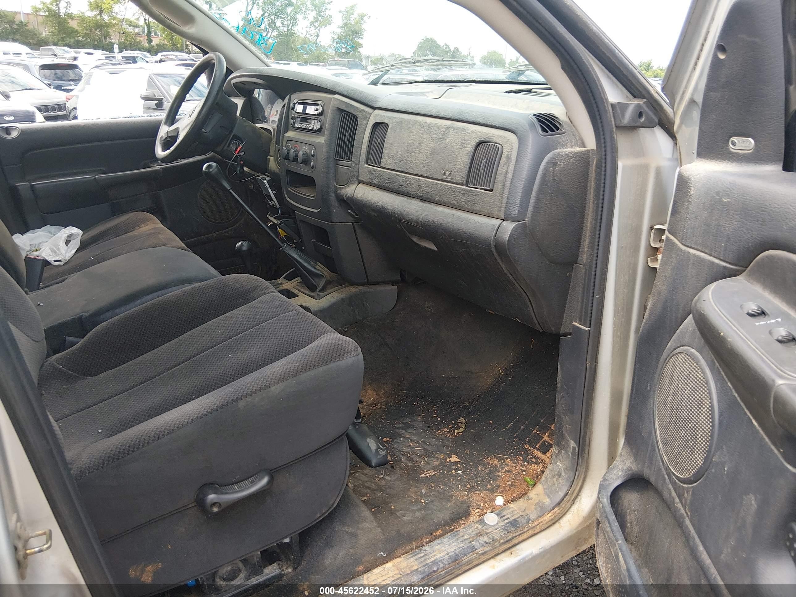 2003 Dodge Ram 2500 Slt/laramie/st Черный vin: 3D7KU28CX3G769019