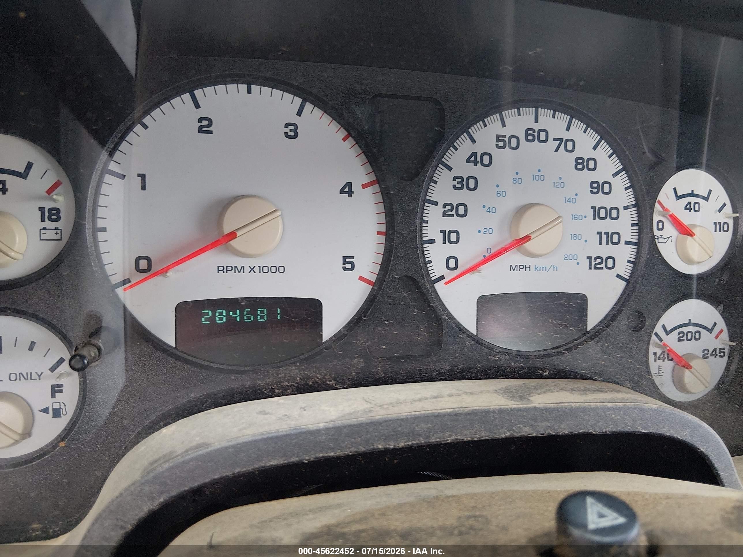 2003 Dodge Ram 2500 Slt/laramie/st Черный vin: 3D7KU28CX3G769019